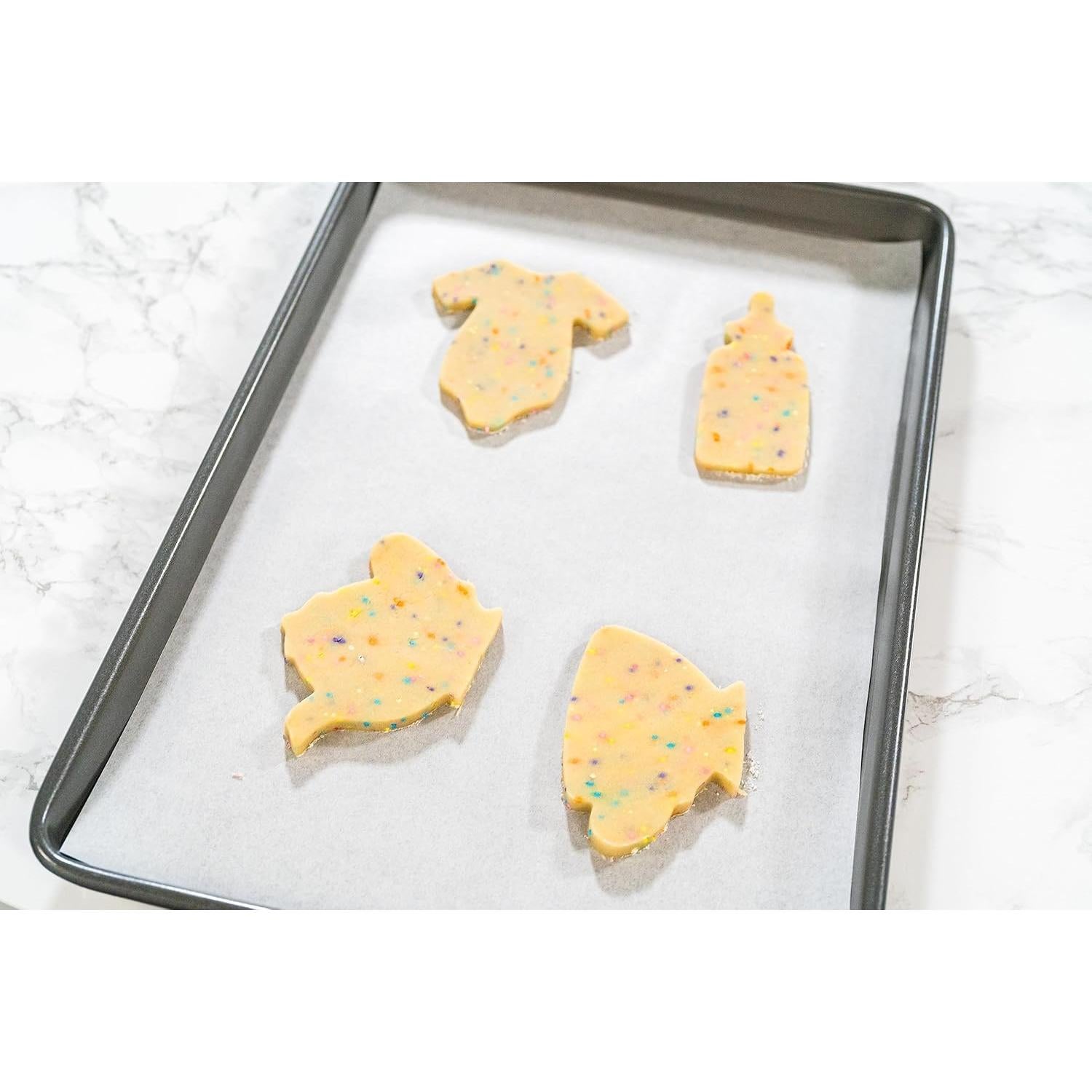 Juego de Cortadores de Galletas Bakerpan Tetera y Taza Acero Inoxidable