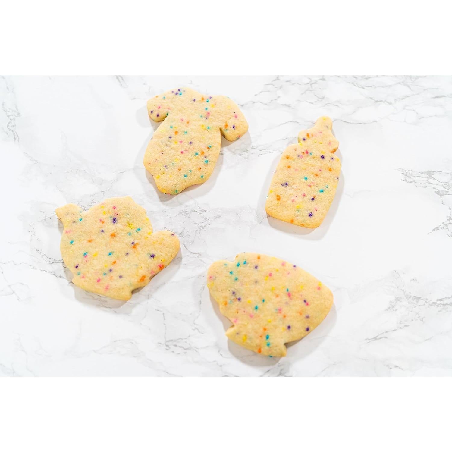 Juego de Cortadores de Galletas Bakerpan Tetera y Taza Acero Inoxidable