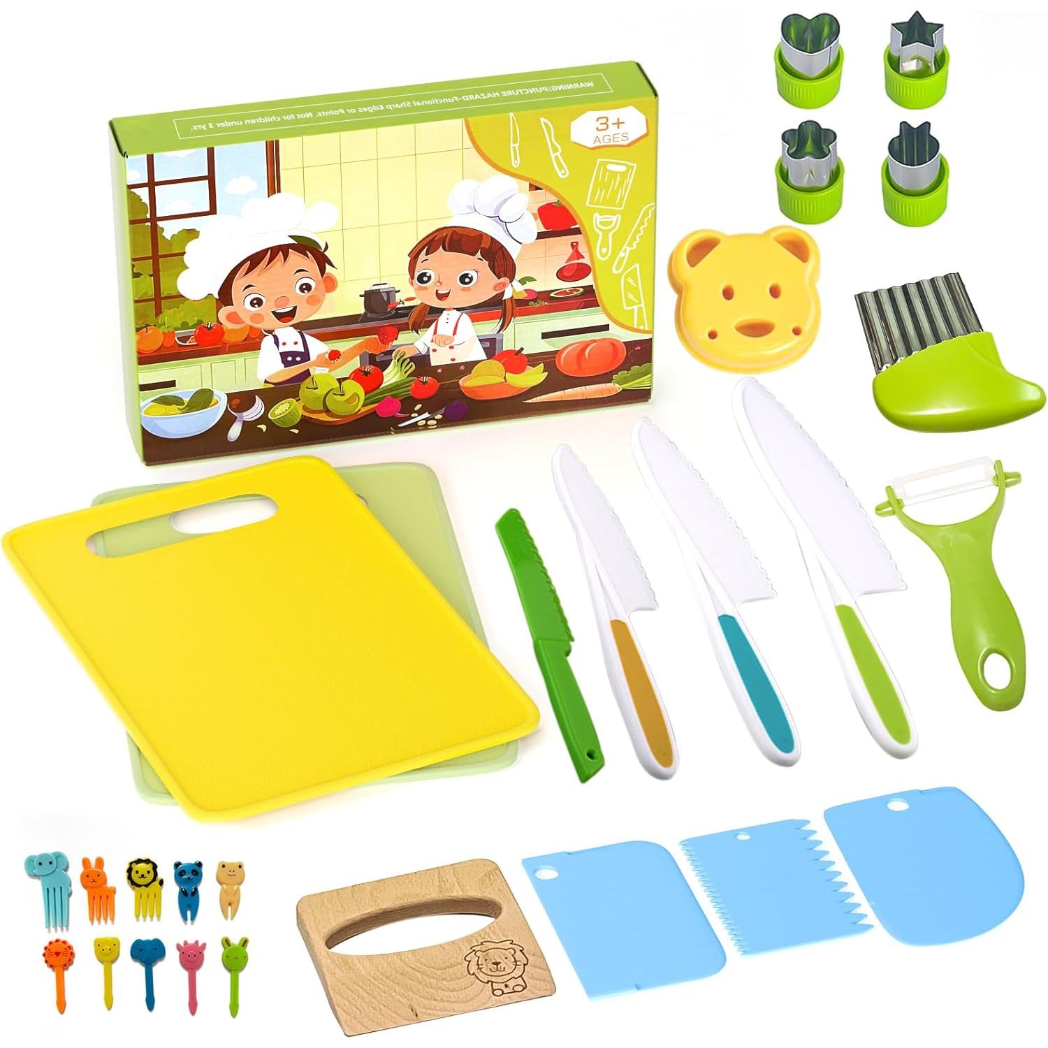 Set de Herramientas de Cocina Montessori LURVUO para Niños