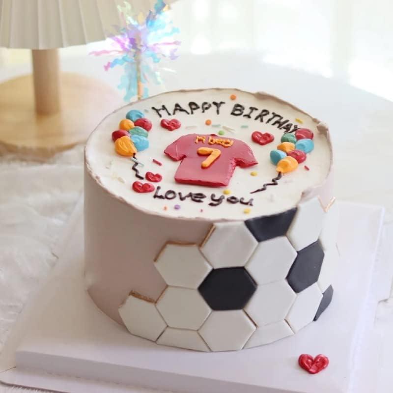 Cortador de Galletas de Fútbol SUNKOOL - 4 Piezas Antiadherentes