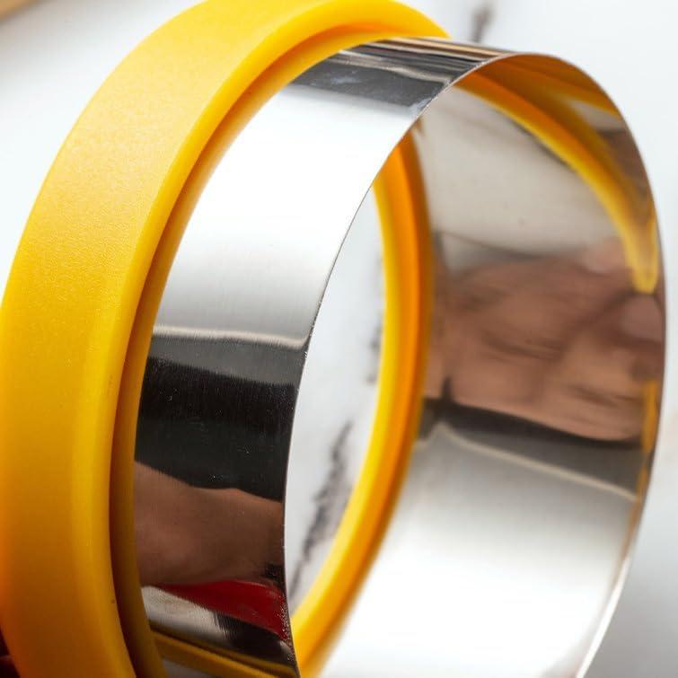 Cortador y Sellador de Sándwich QinhBting 3 Piezas Acero Inoxidable