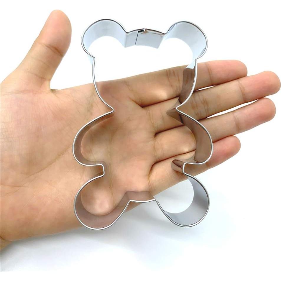 Cortador de Galletas Oso de Peluche LILIAO Acero Inoxidable 6.9x9.9cm