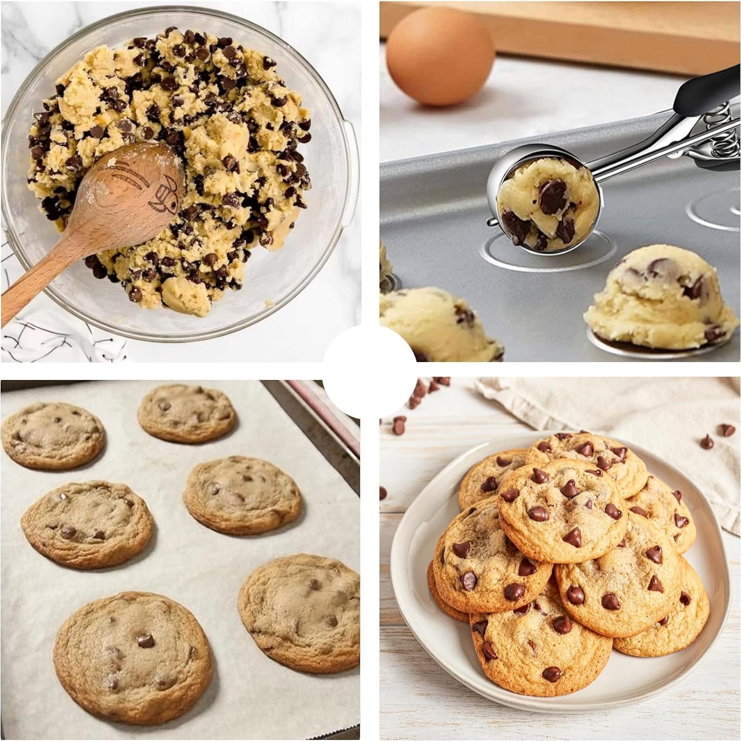 Cucharón de Helado y Galletas OSHLANT #12 Acero Inoxidable 80ml