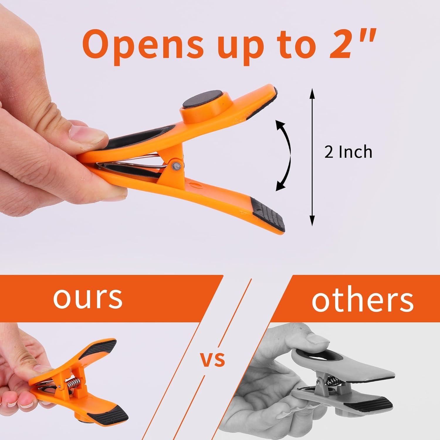 Juego de Clips de Sellado Yvey para Comida - 10 Piezas