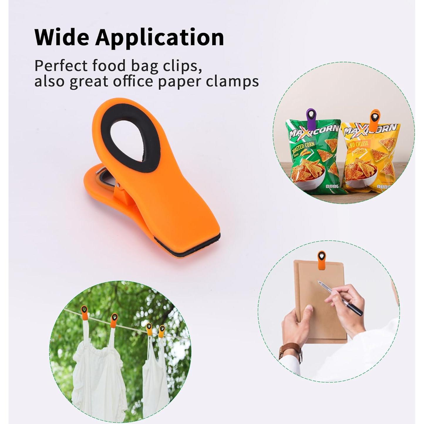 Juego de Clips de Sellado Yvey para Comida - 10 Piezas