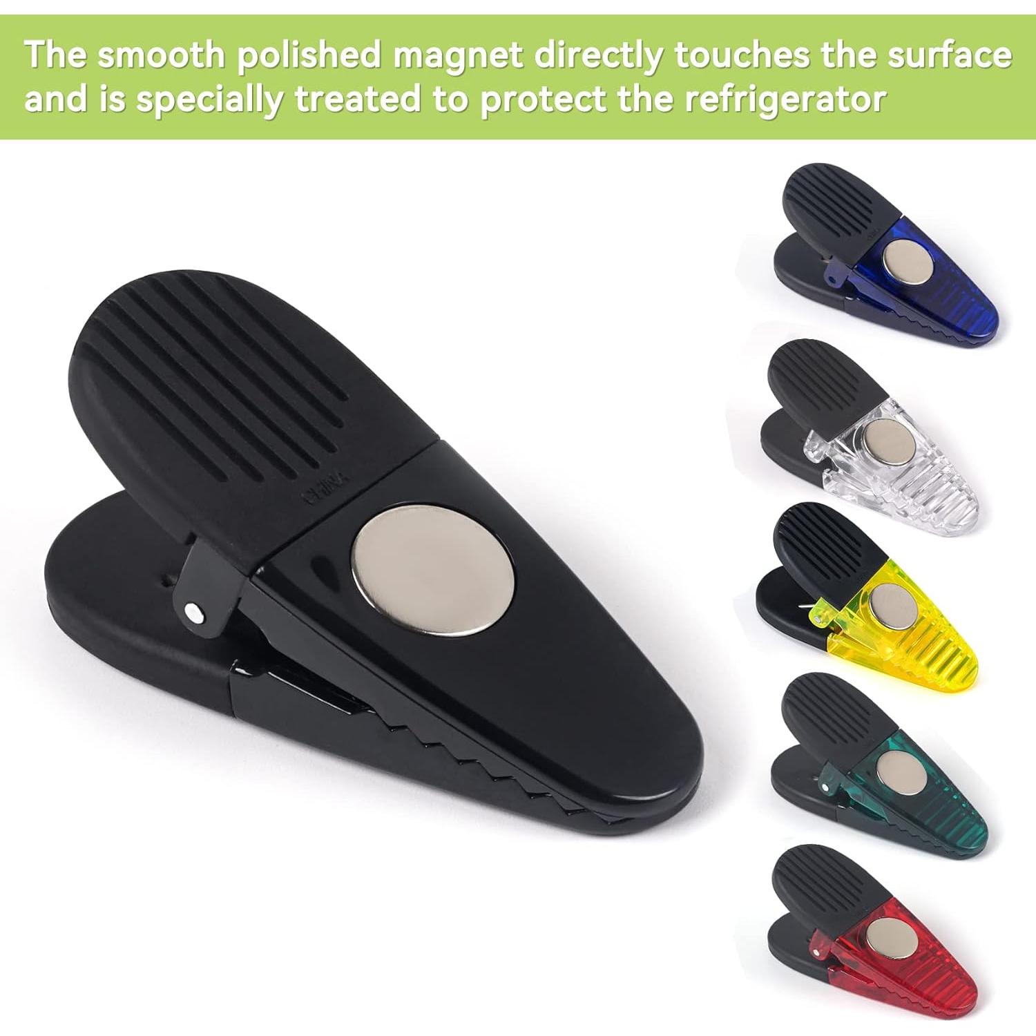 Clips Magnéticos de Plástico Yi Concept - Set de 6, 8.25 cm