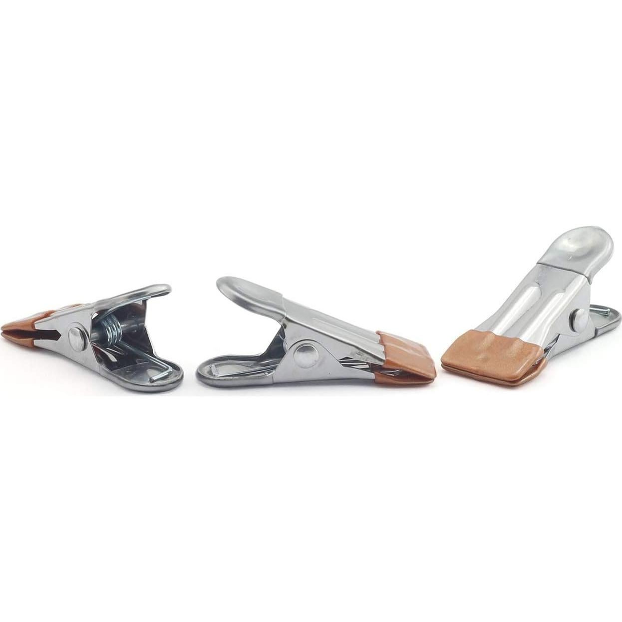 Clip de Ropa a Prueba de Viento ZYAMY 10 Piezas Dorado 5.6cm