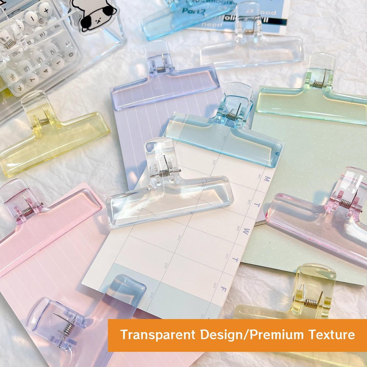 12 Clips de Plástico para Bolsas de Comida YINPIXUS - 6 Colores