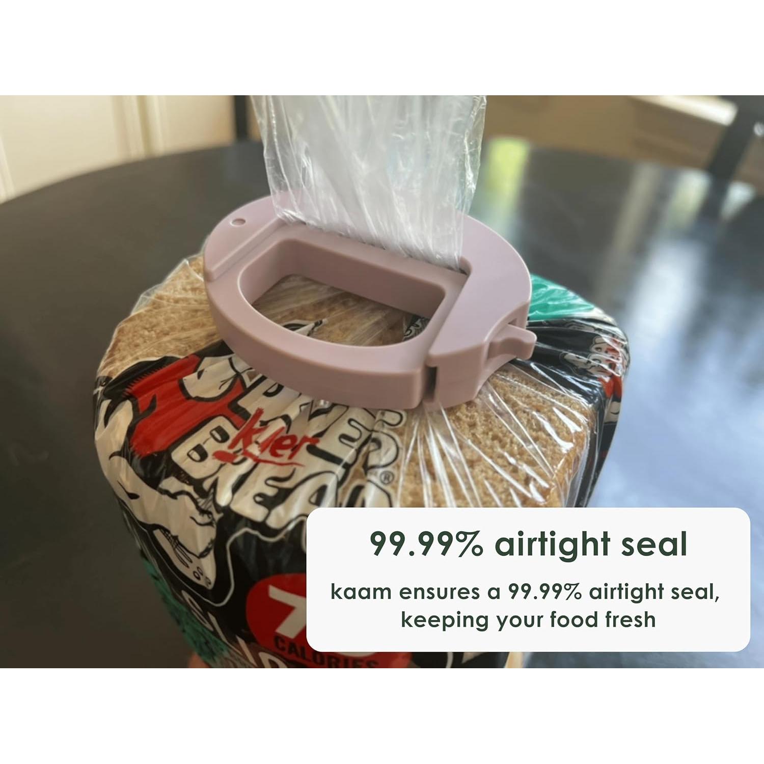 Clip para Alimentos Kaam - Paquete de 3, Magnético y Ergonómico