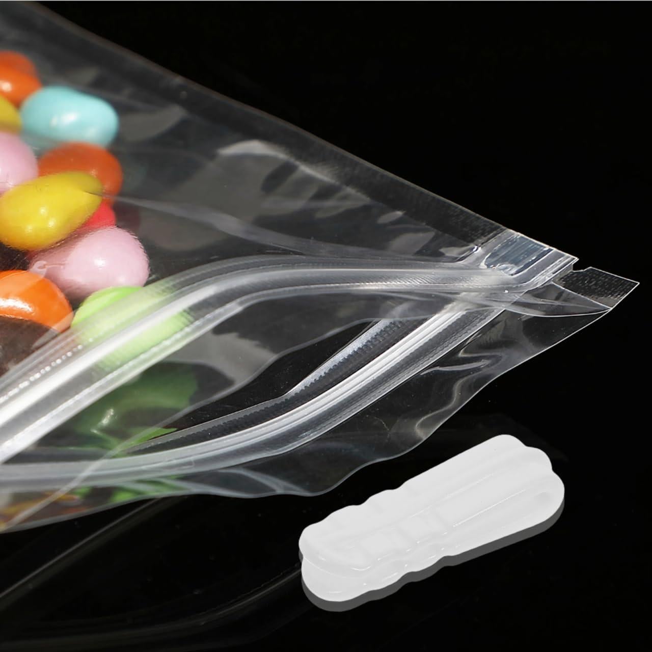 Cabilock Clips de Sellado de Bolsas - 15 Piezas - Almacenamiento Efectivo