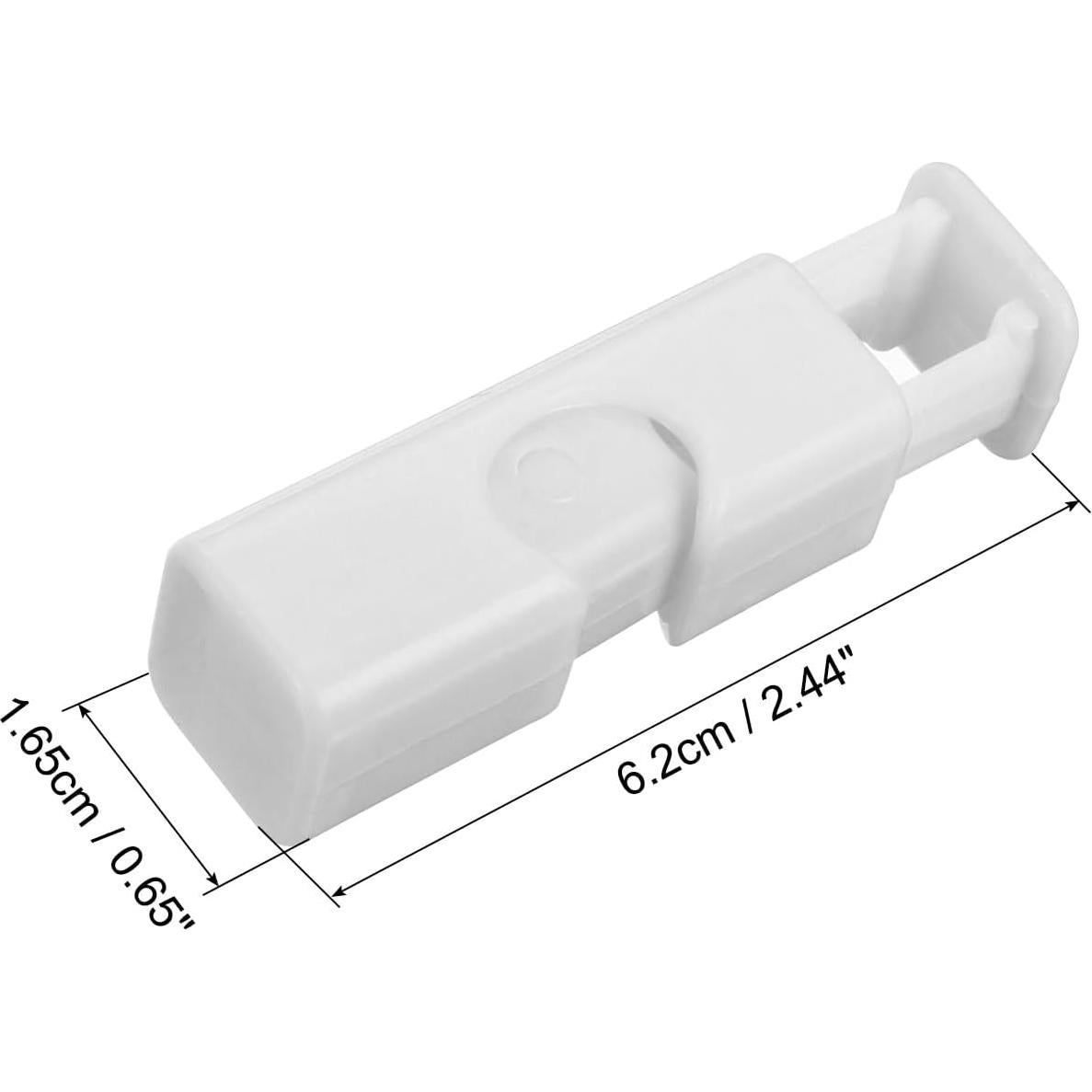 Clips para Bolsas de Pan PATIKIL 10 Pcs Reutilizables Blanco