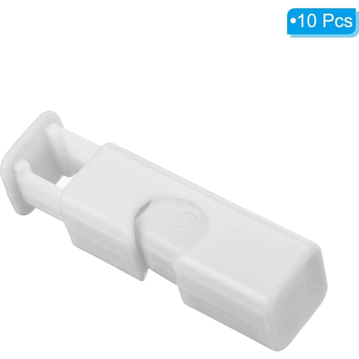 Clips para Bolsas de Pan PATIKIL 10 Pcs Reutilizables Blanco