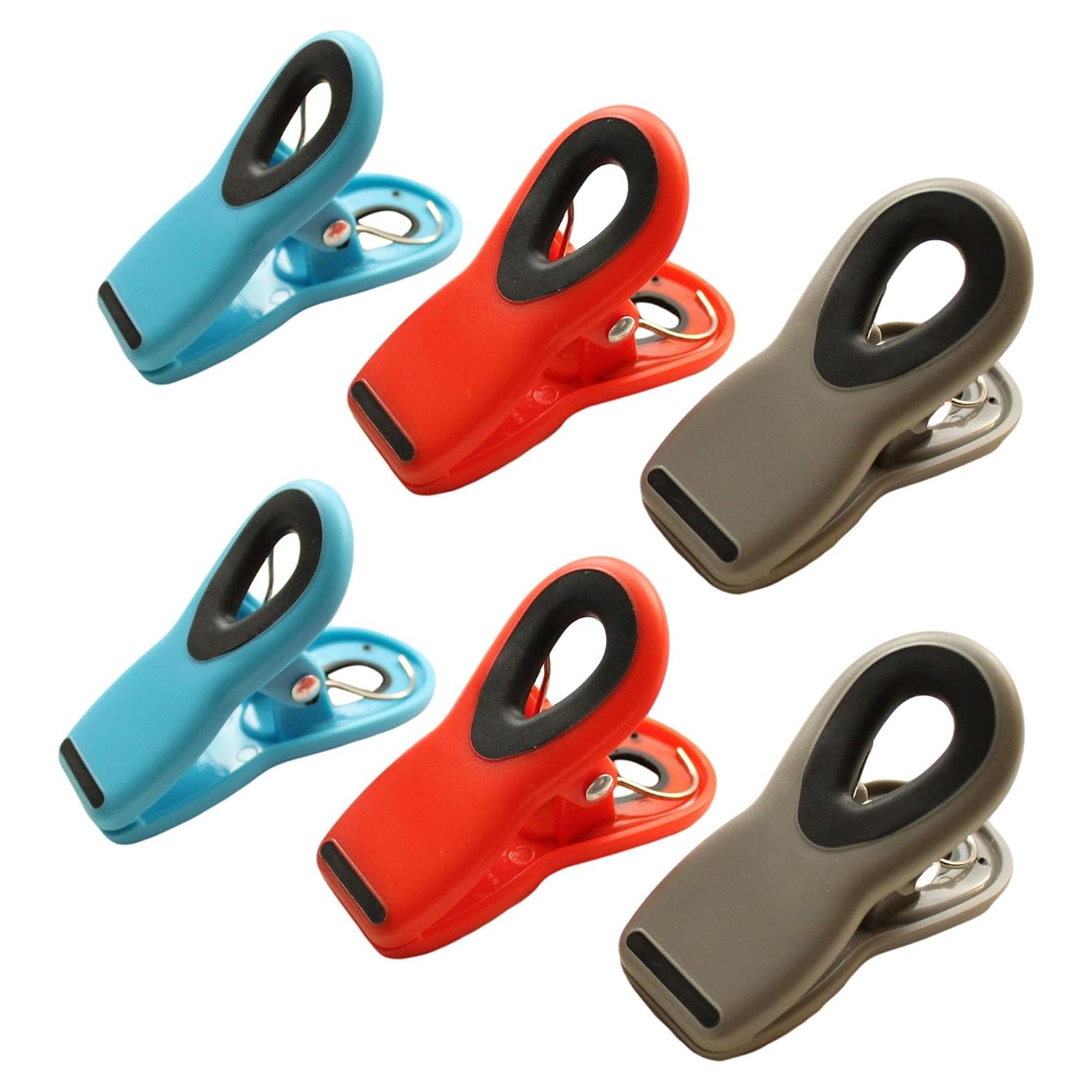 Clip y Pinzas Natta para Comida - Paquete de 6 Unidades