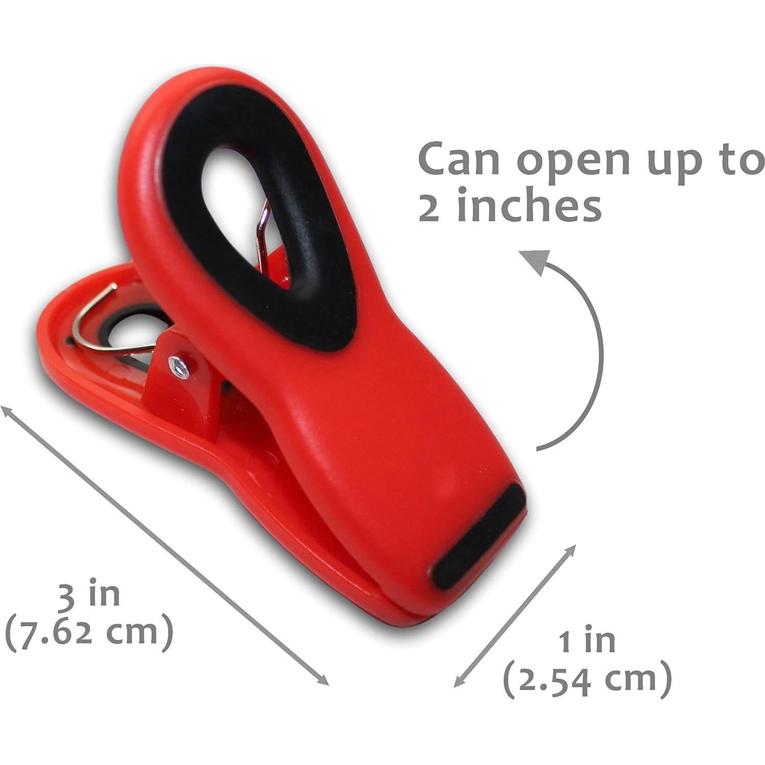 Clip y Pinzas Natta para Comida - Paquete de 6 Unidades