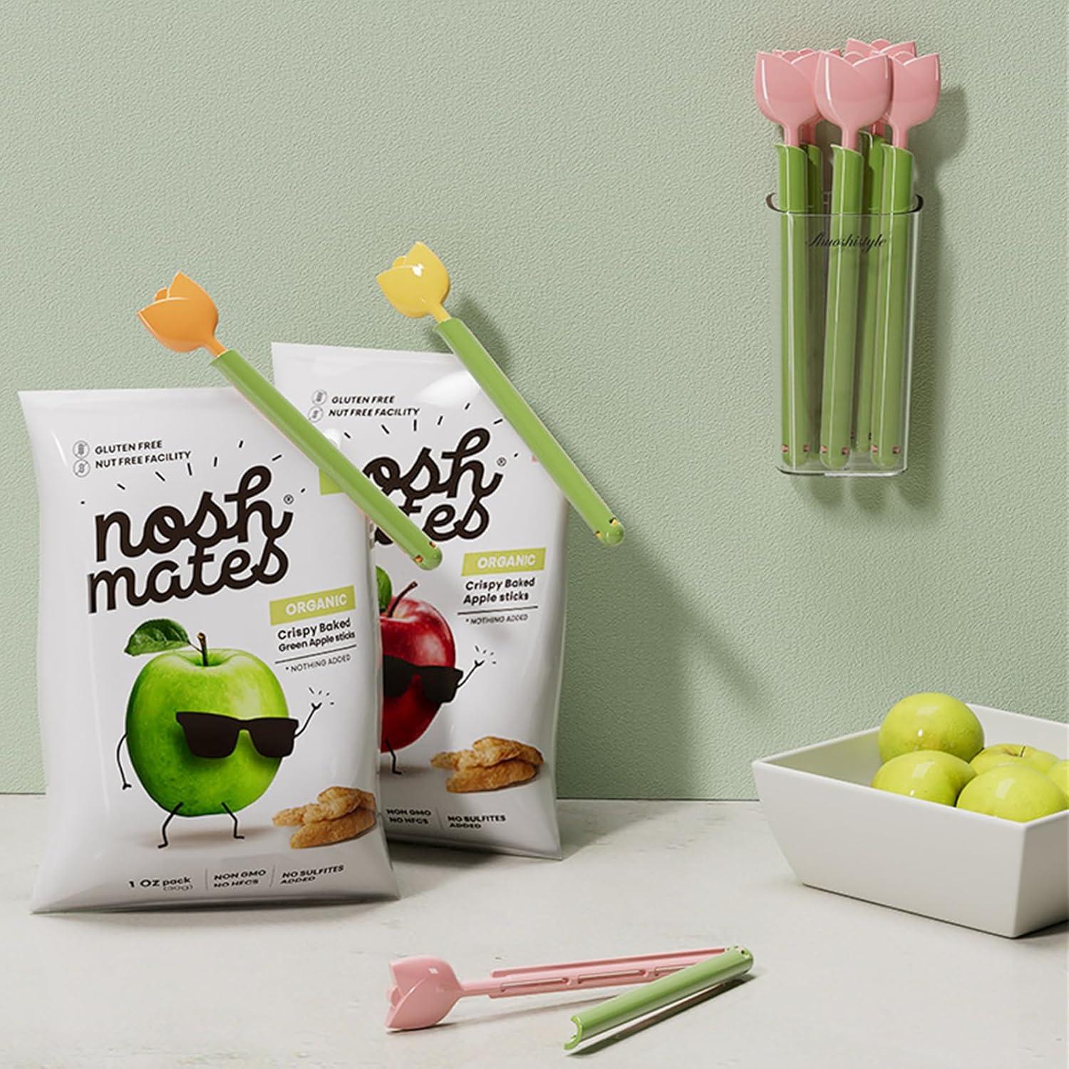 Clip de Sellado Magnético Rosa Cbhoktyue - 5 Piezas