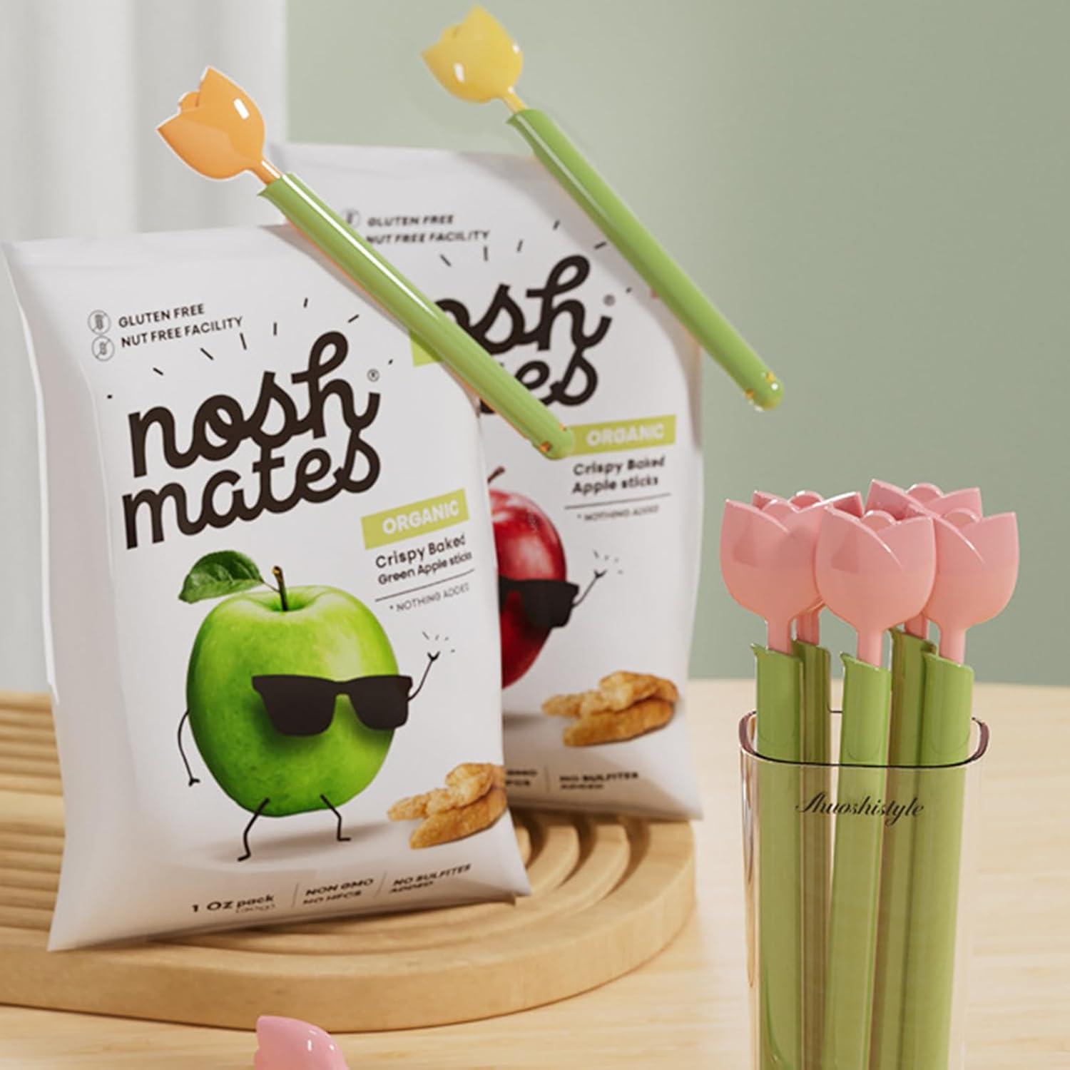 Clip de Sellado Magnético Rosa Cbhoktyue - 5 Piezas