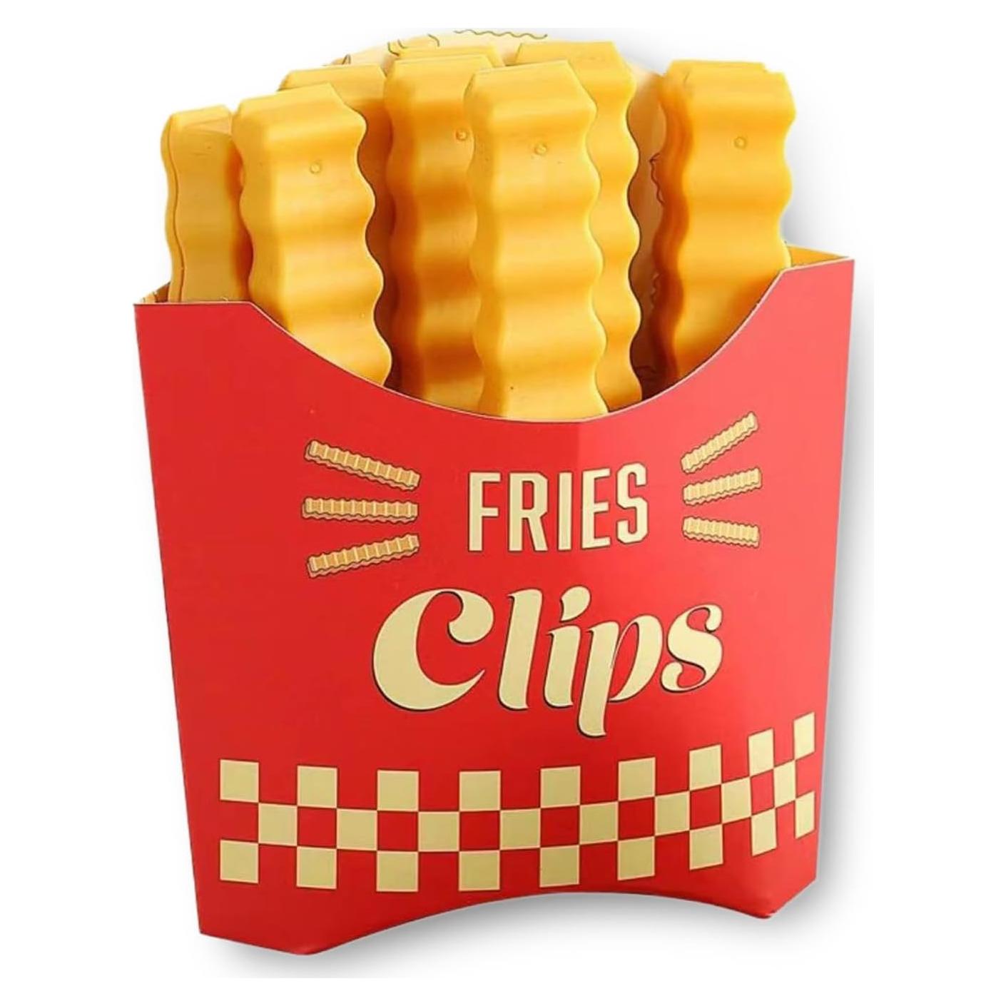 Pinzas de Sellado Yhfaifbu 12 Pack Plástico Amarillo 9.7cm