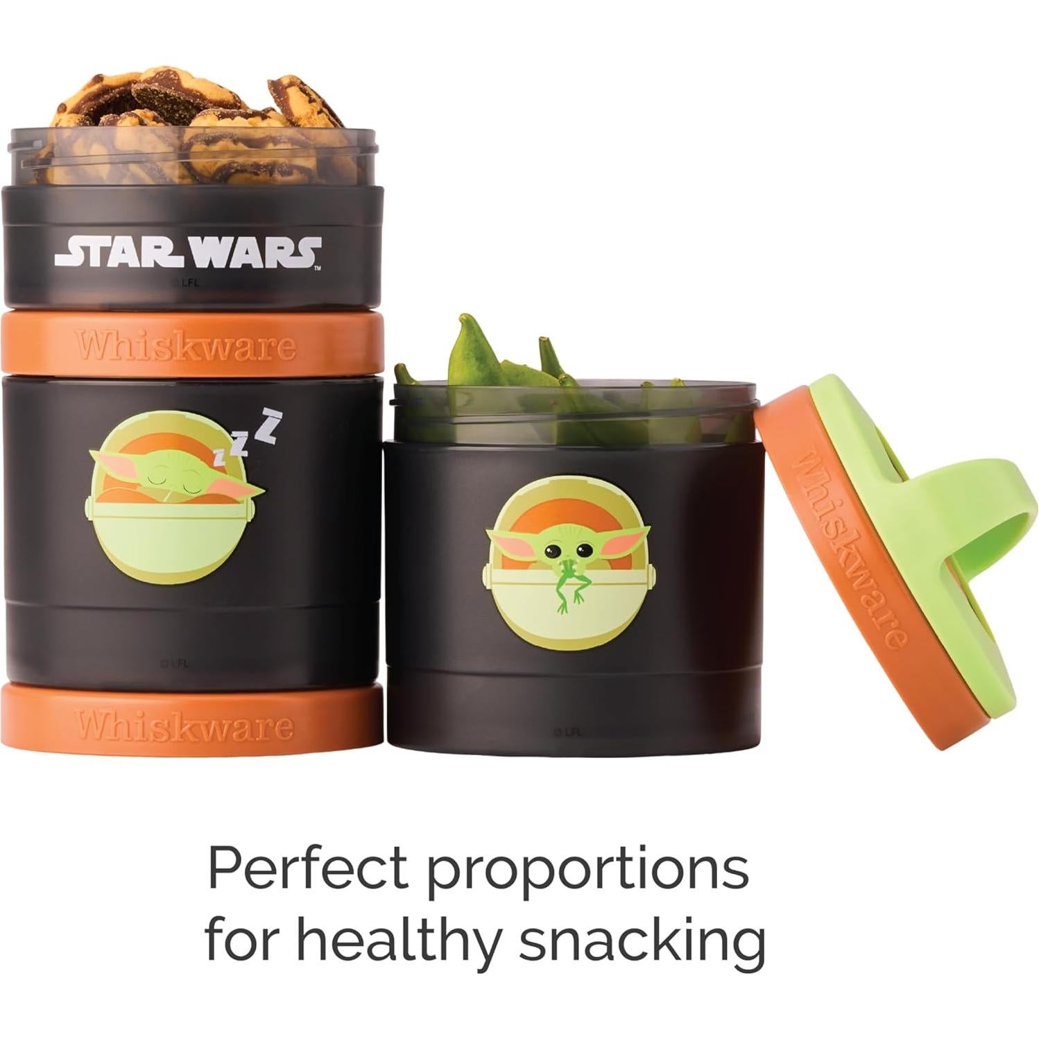 Contenedores Apilables Whiskware Star Wars - 3 Tazas para Niños