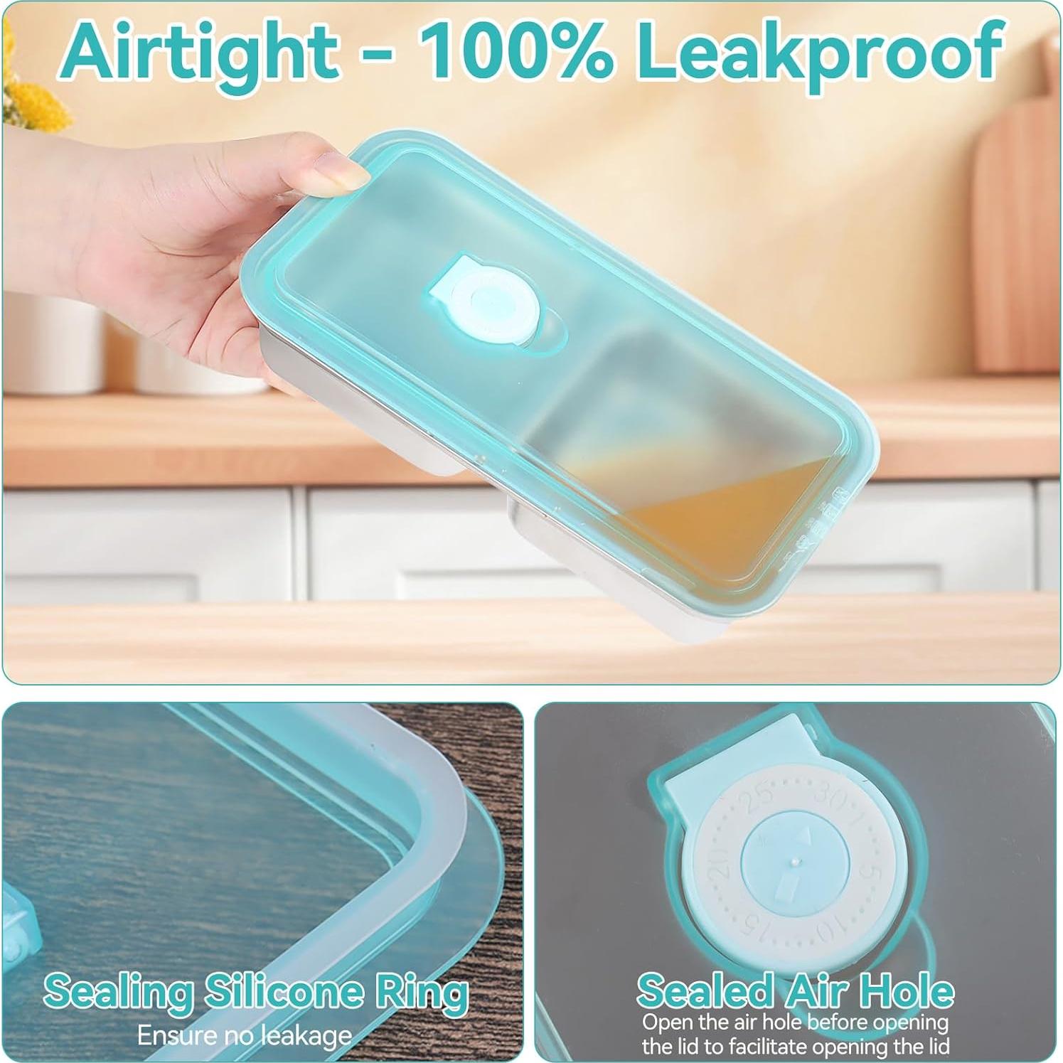 Contenedores de Aperitivos Reutilizables Sweet Cute 2 Pzs Acero Inoxidable