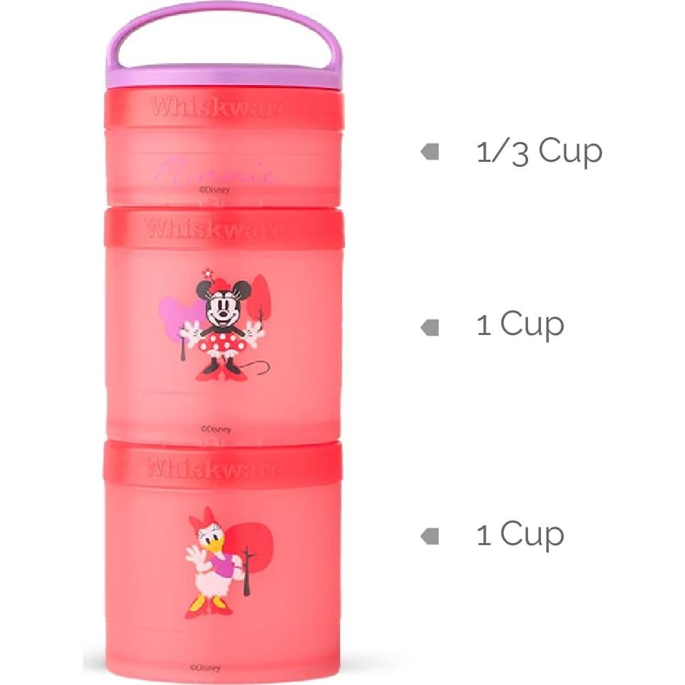 Contenedores de Snack Apilables Whiskware Disney - Set de 6