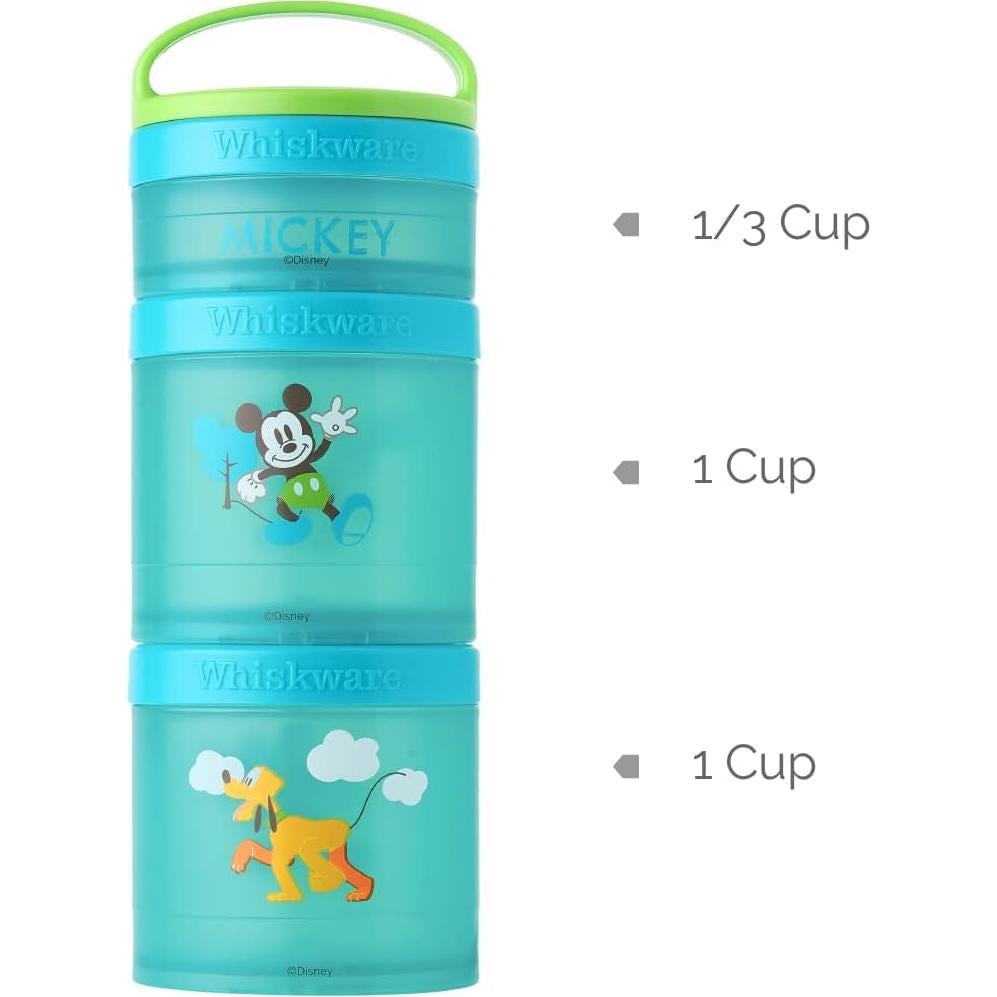 Contenedores de Snack Apilables Whiskware Disney - Set de 6