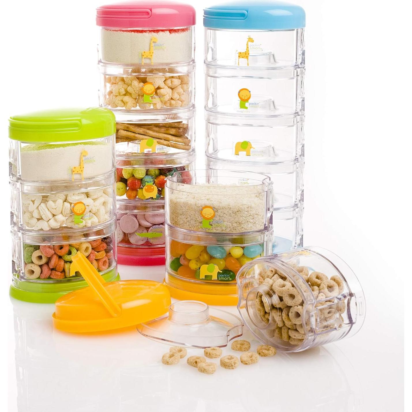 Contenedores Apilables Innobaby Packin' Smart 5 Piezas 79ml