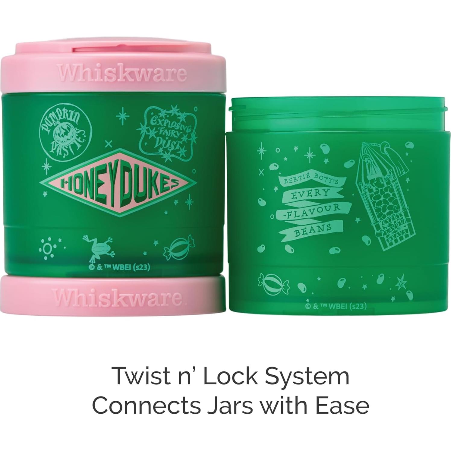 Contenedores Apilables Whiskware Harry Potter - Set de 2