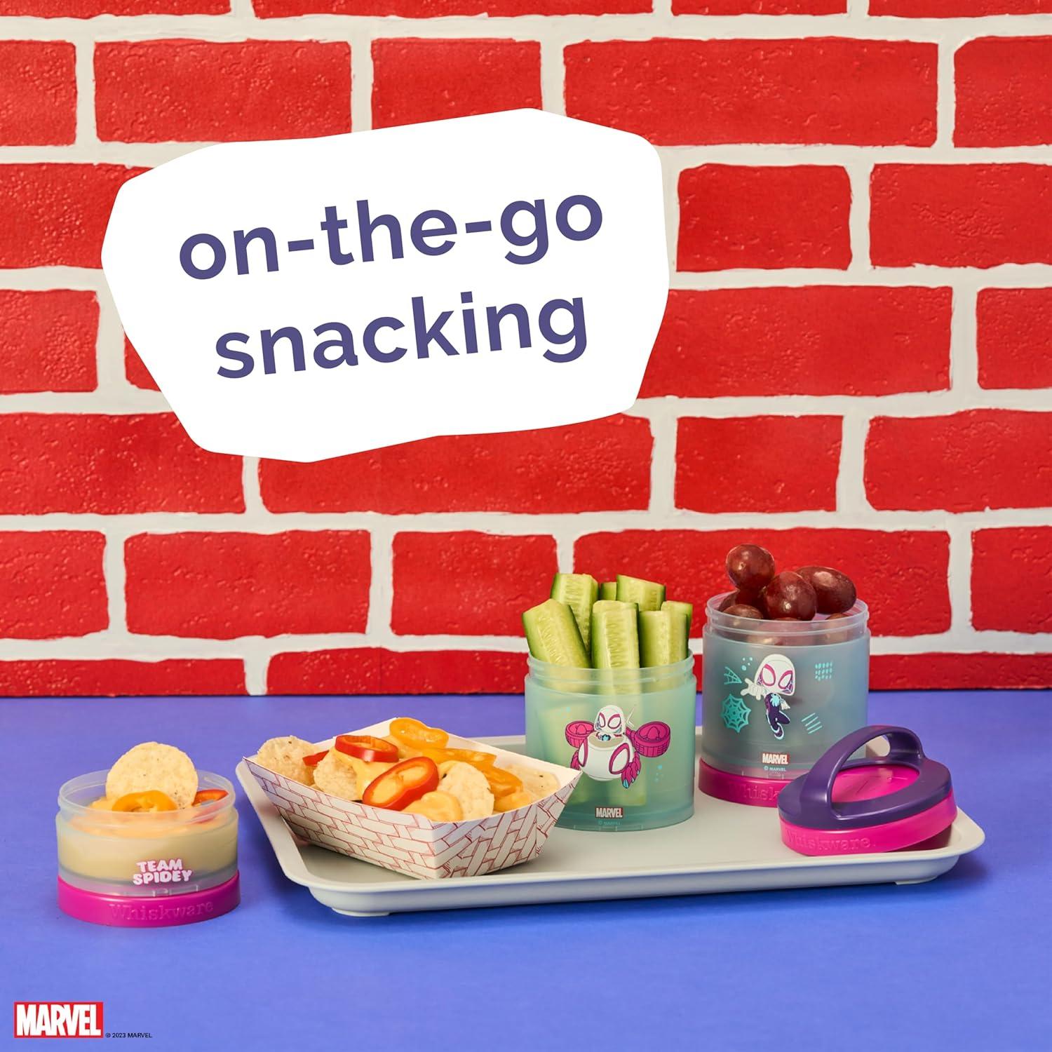 Contenedores de Snack Apilables Whiskware 3 Tazas 79-237 ml