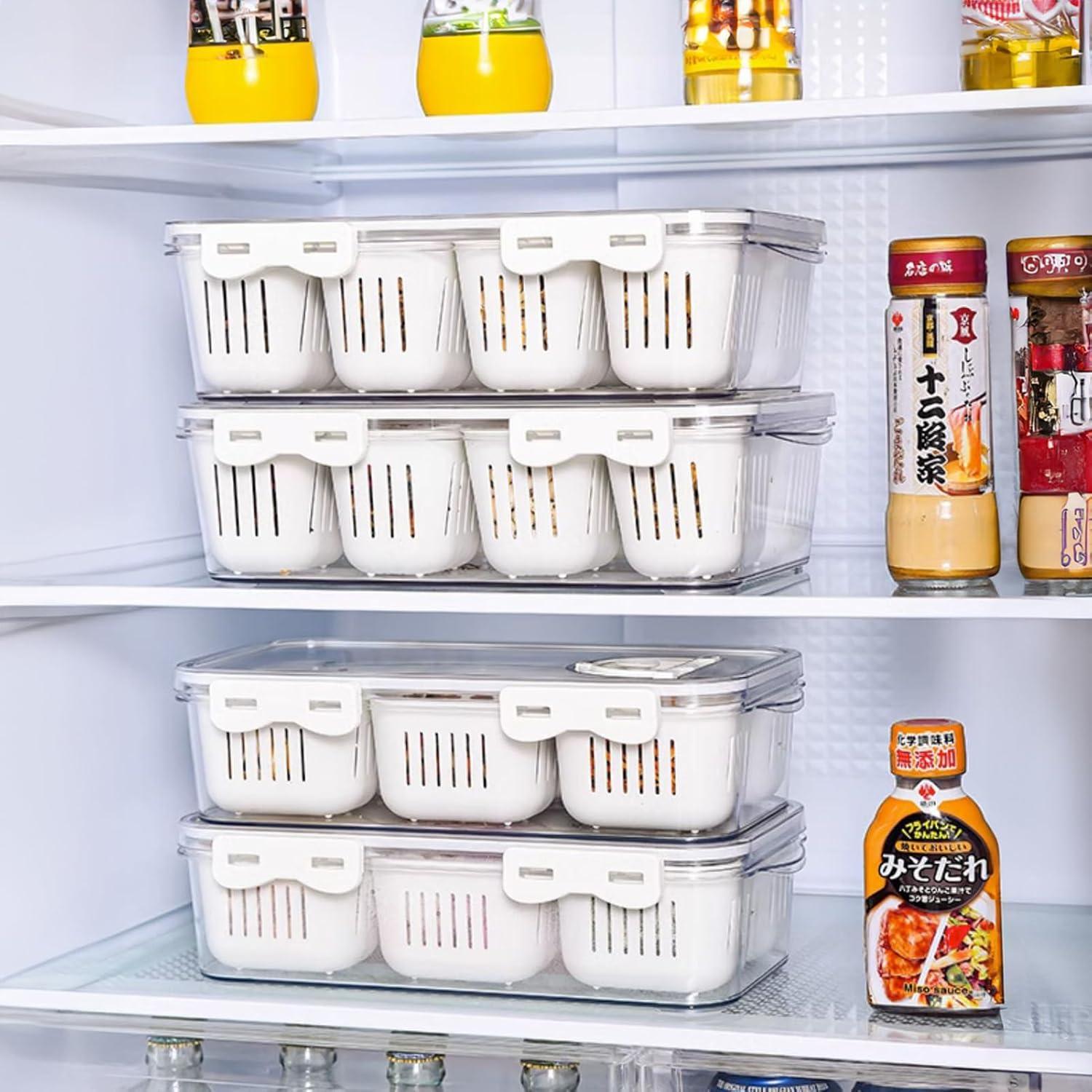 Caja de Aperitivos Apilable MineSign 2Pack con Divisores