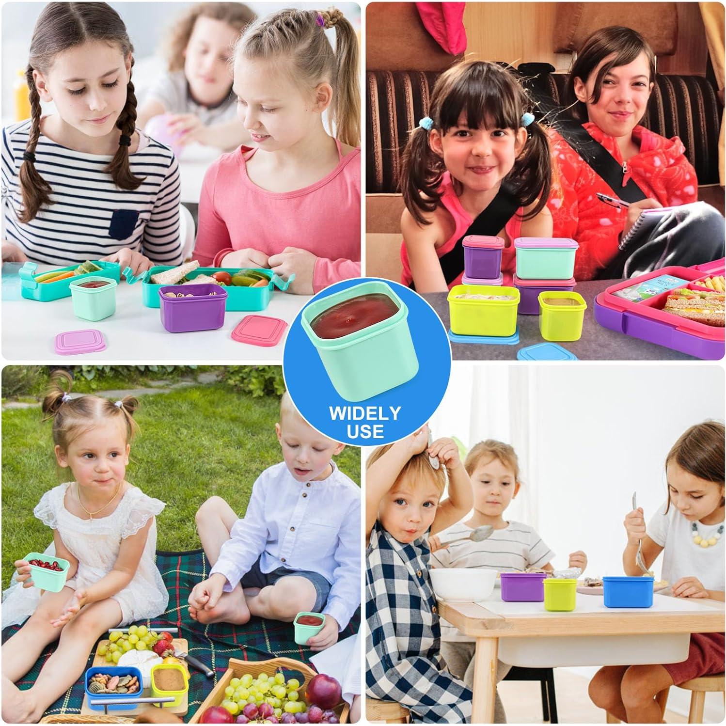 Contenedores Pequeños Caperci 150ml Apilables a Prueba de Fugas