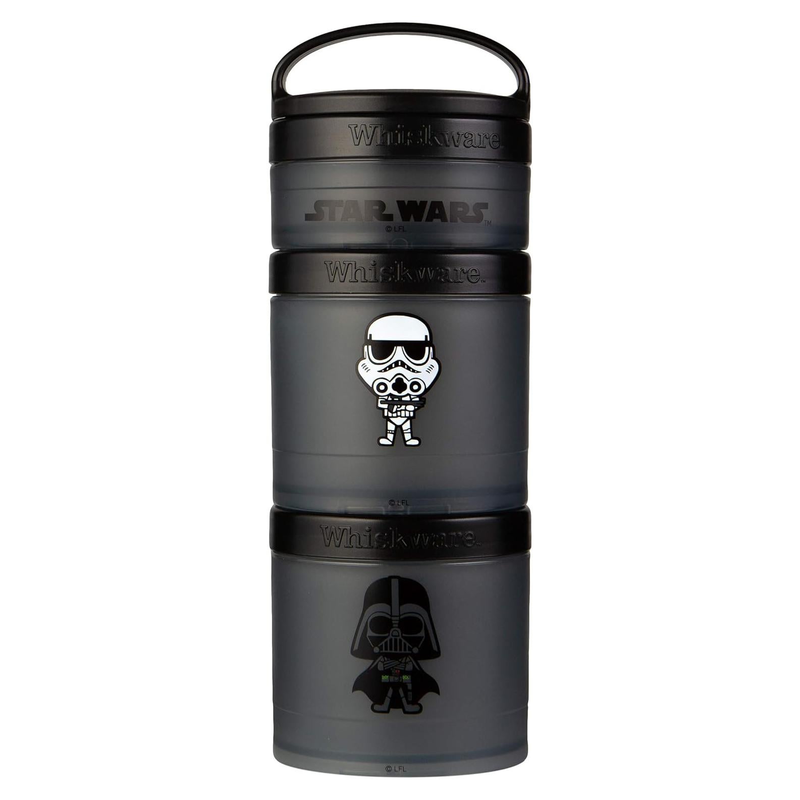 Contenedores de Snacks Whiskware Star Wars 3 Frascos 79ml 237ml