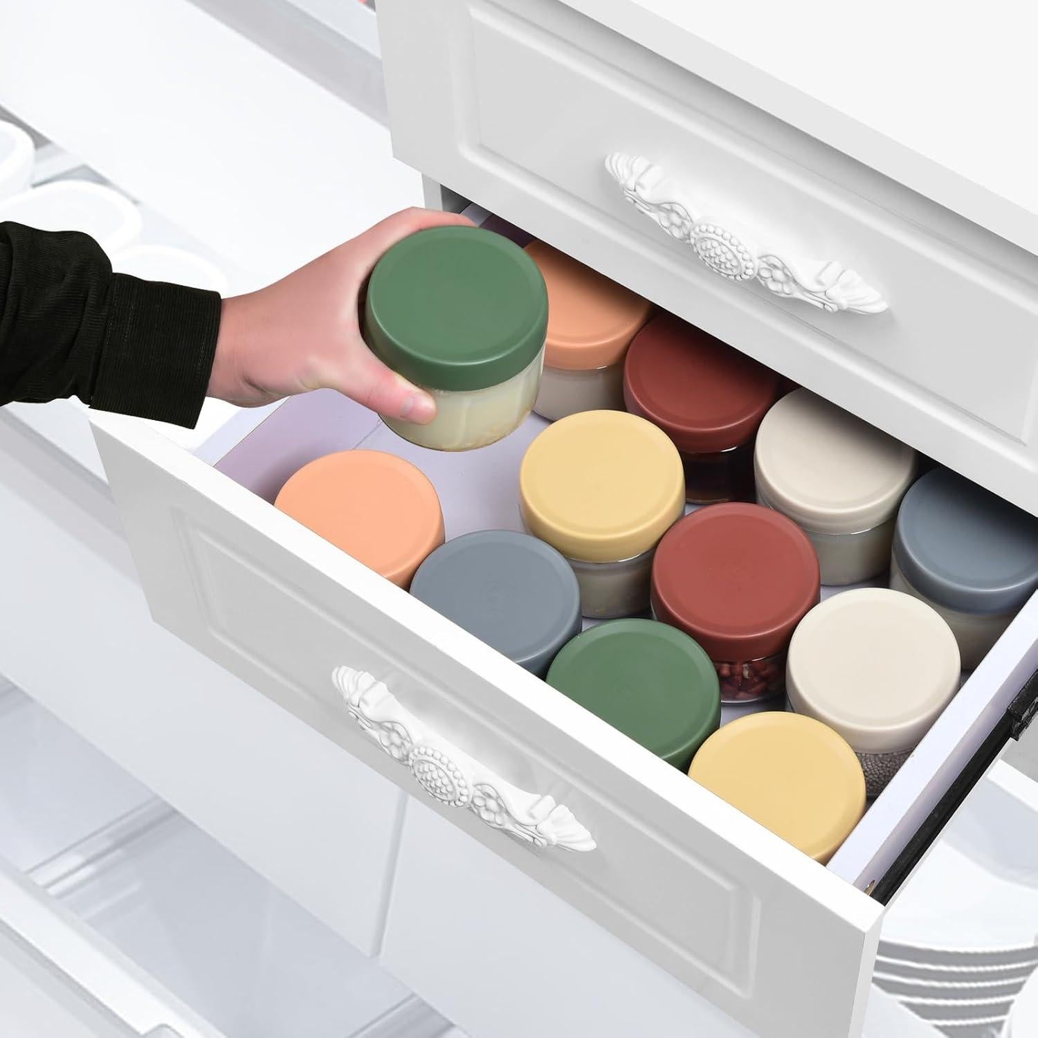 Frascos de vidrio herméticos EONJOE 8oz - Paquete de 6