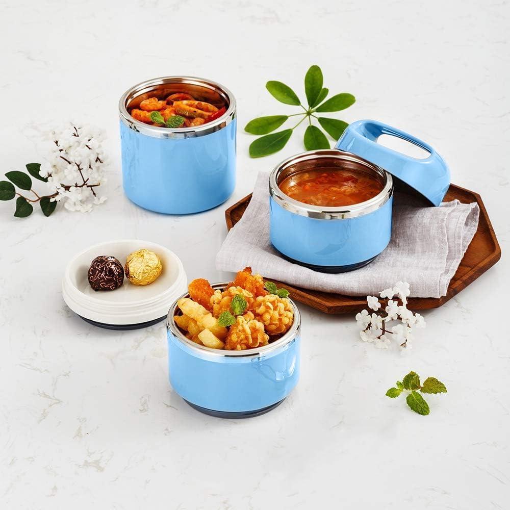 Caja de Almuerzo Térmica Lille Home 1380 ML Azul Aislada