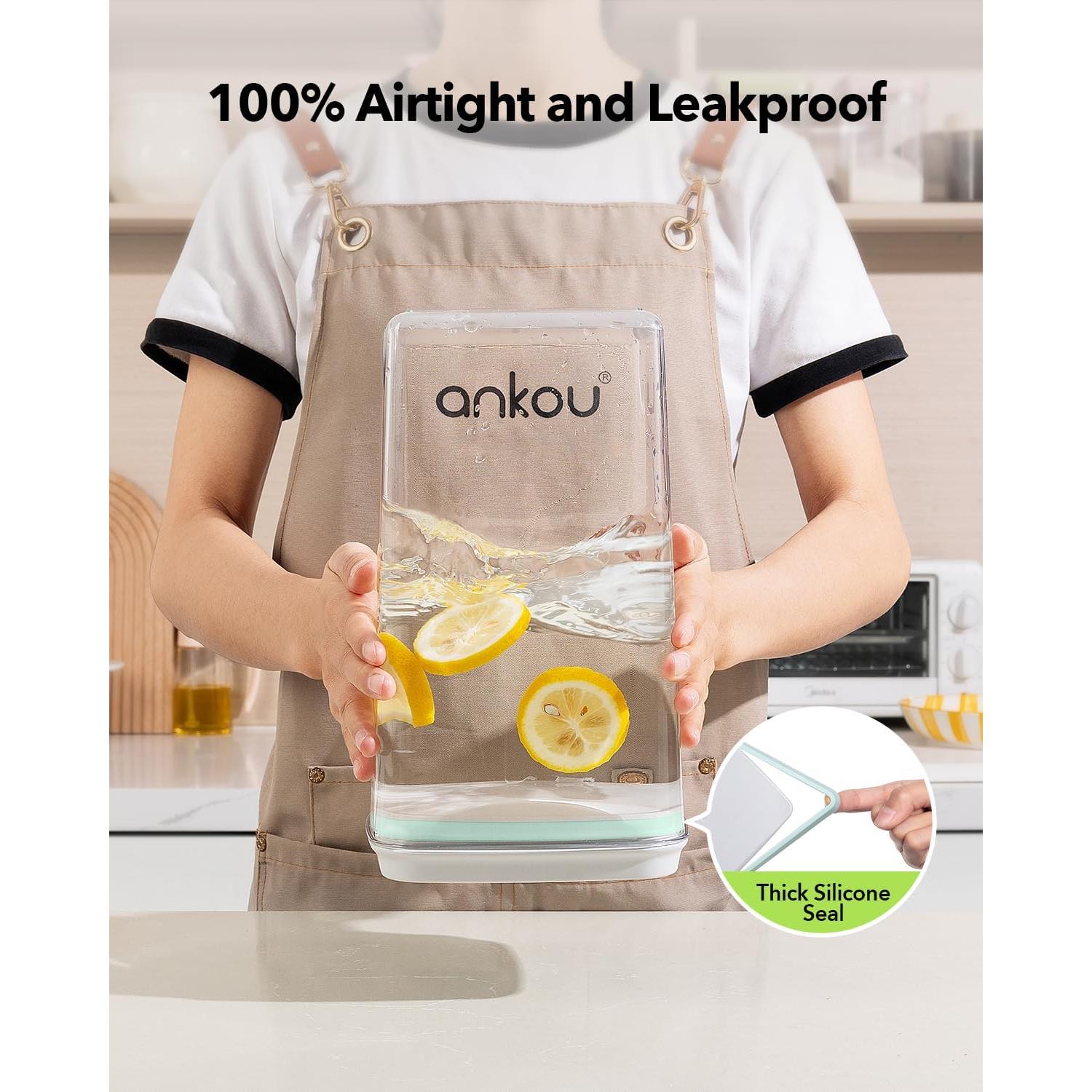 Contenedor de Almacenamiento Hermético Ankou 4L con Cucharón 130ml