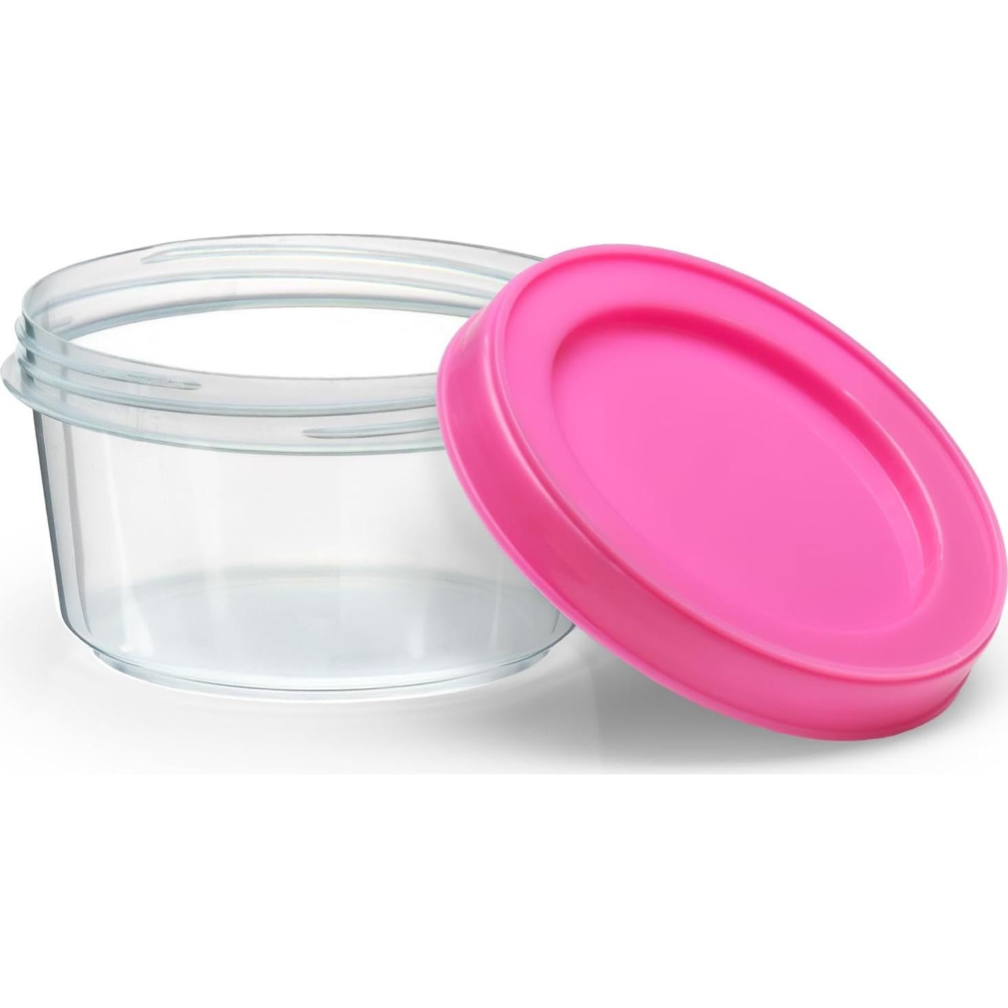 DecorRack Set de 4 Contenedores Plásticos 198 ml Herméticos