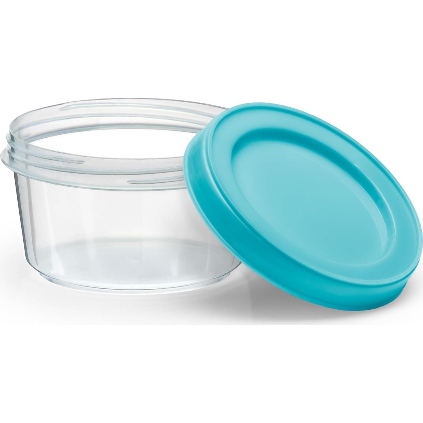 DecorRack Set de 4 Contenedores Plásticos 198 ml Herméticos