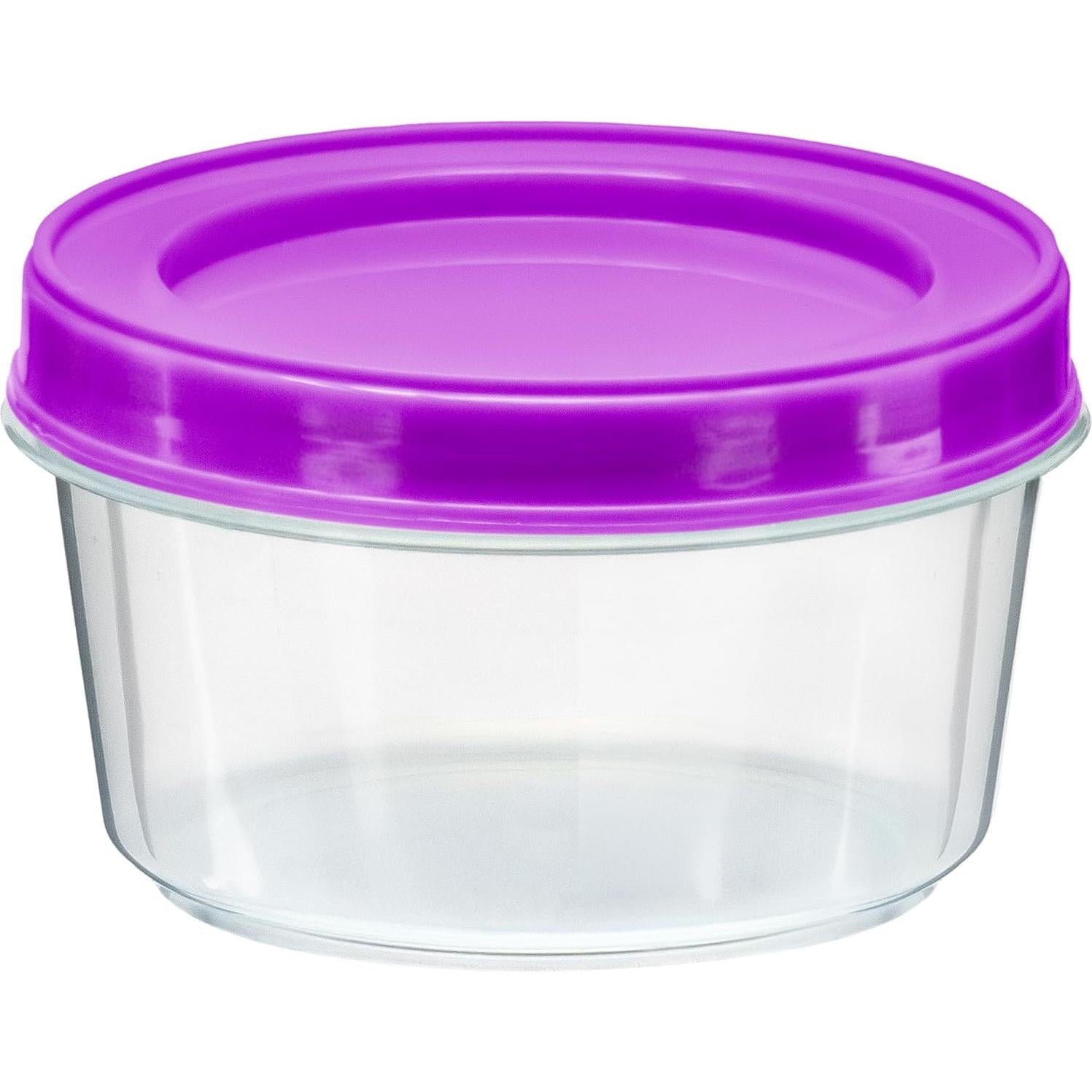 DecorRack Set de 4 Contenedores Plásticos 198 ml Herméticos