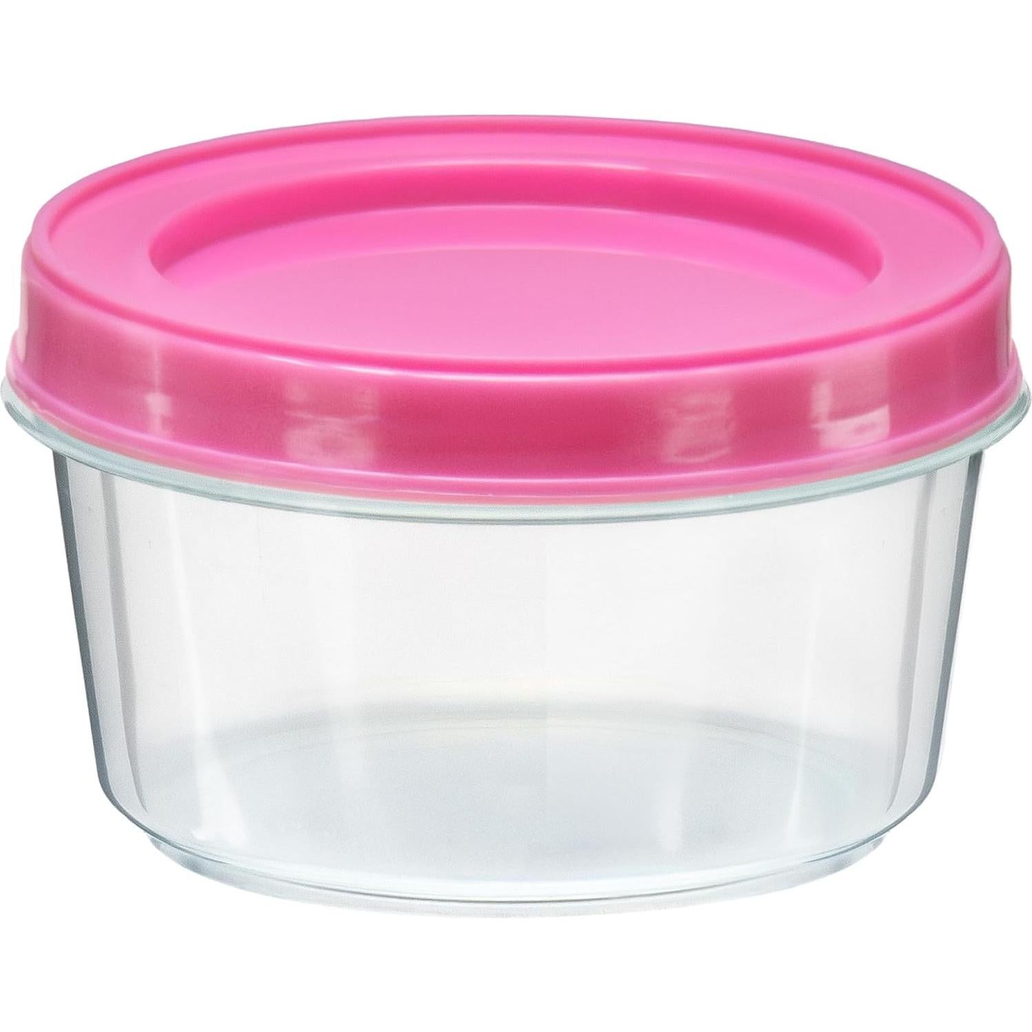 DecorRack Set de 4 Contenedores Plásticos 198 ml Herméticos