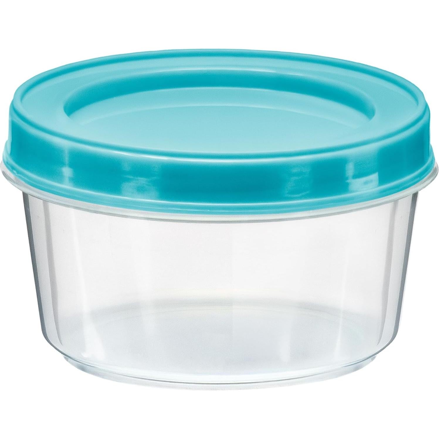 DecorRack Set de 4 Contenedores Plásticos 198 ml Herméticos