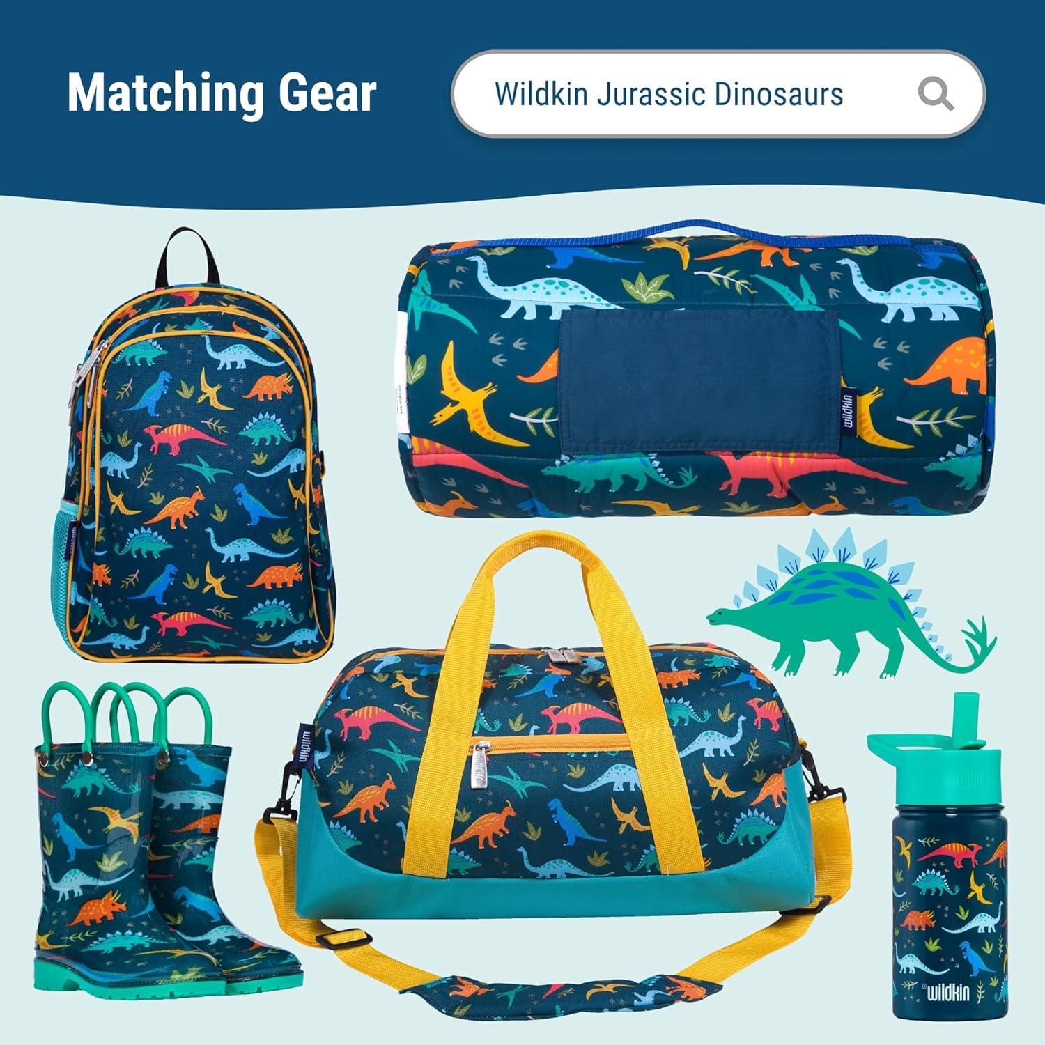 Set de 3 Contenedores de Comida Anidados Wildkin - Dinosaurios