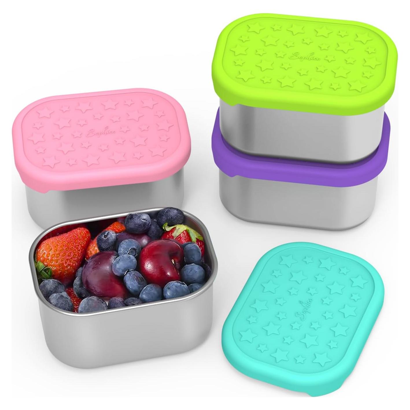 Contenedores de Aperitivos SOPHICO Acero Inoxidable 230 ml 4 Pack