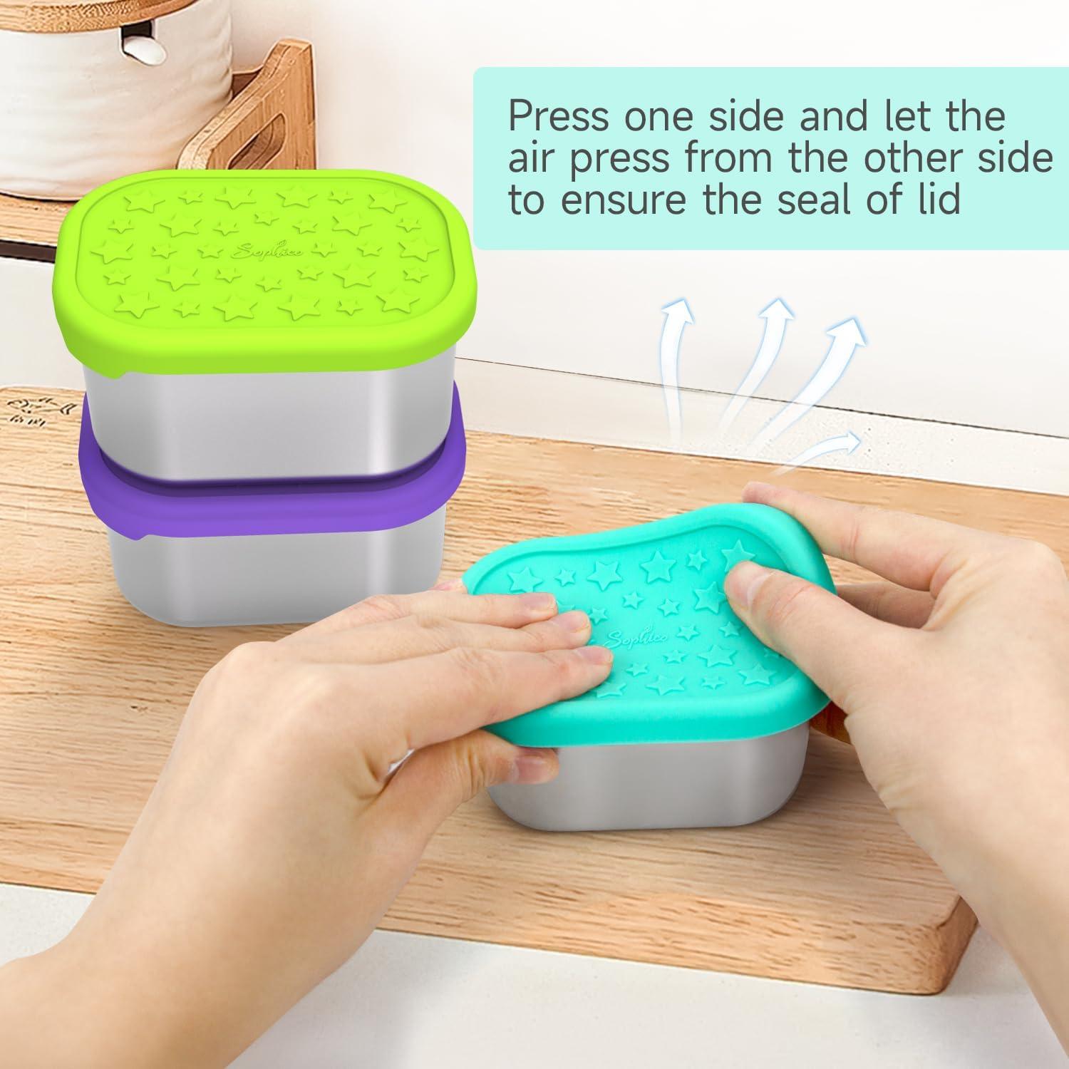 Contenedores de Aperitivos SOPHICO Acero Inoxidable 230 ml 4 Pack