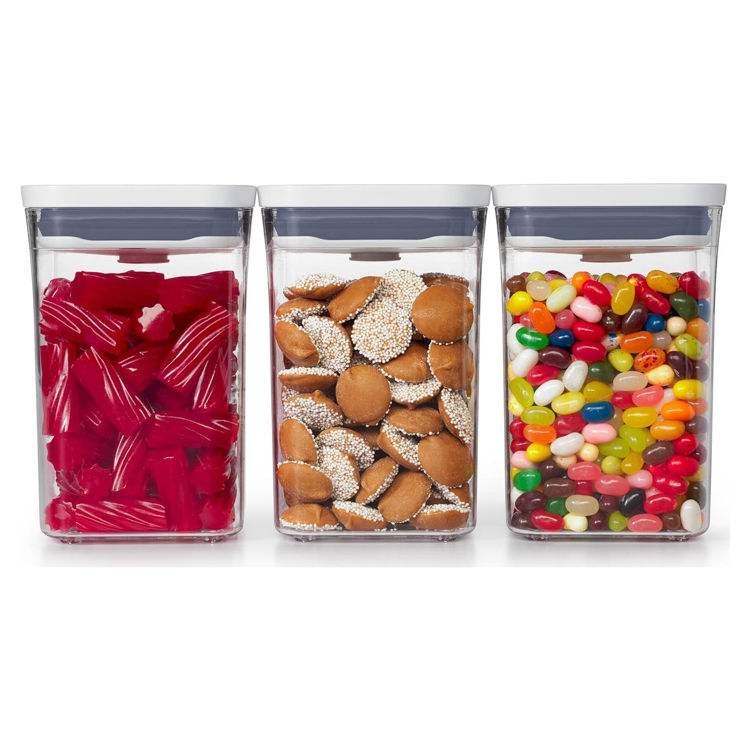 Set de 3 Contenedores POP OXO Good Grips 1.04 L Herméticos