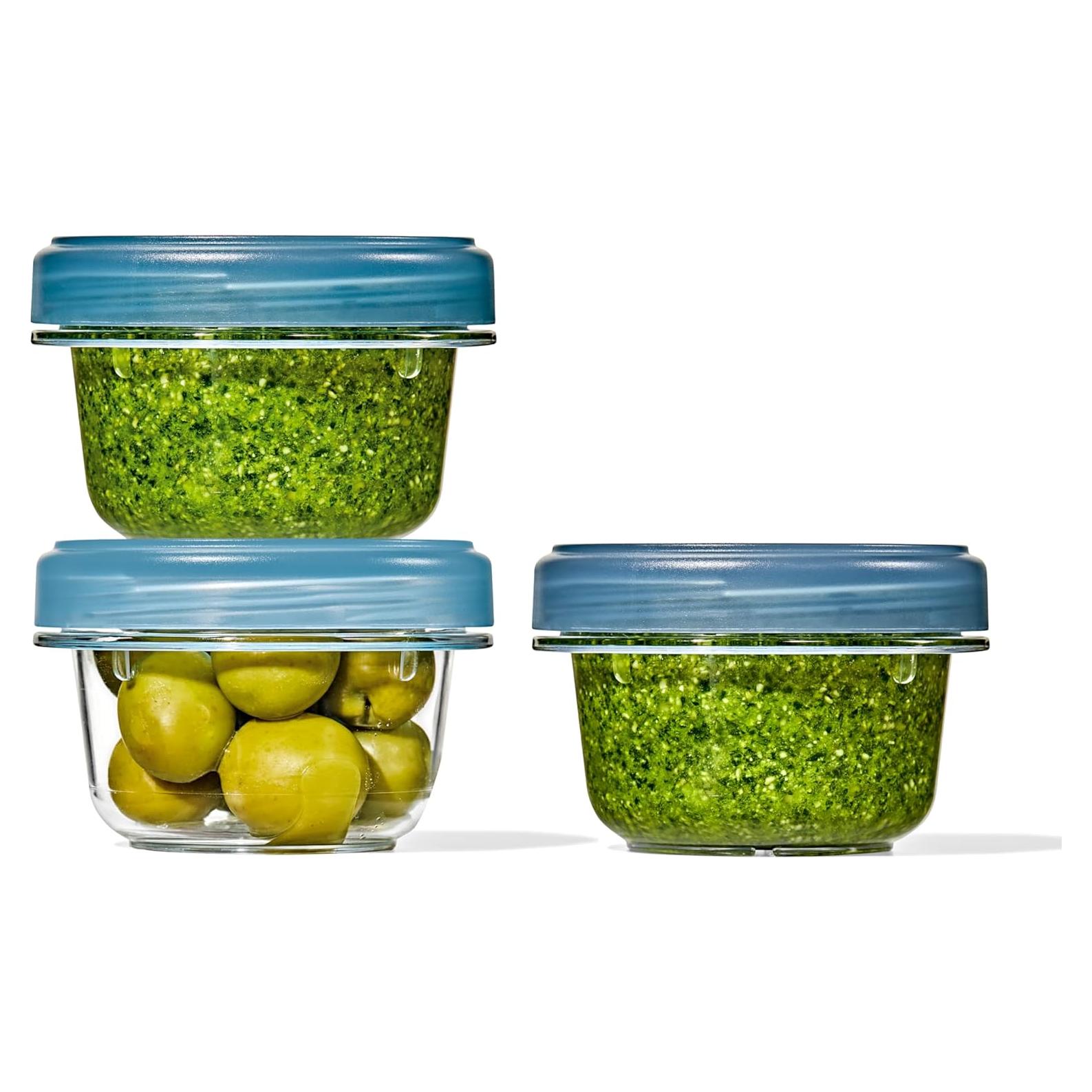 Contenedores OXO Good Grips Twist & Stack 148 mL - Paquete de 3