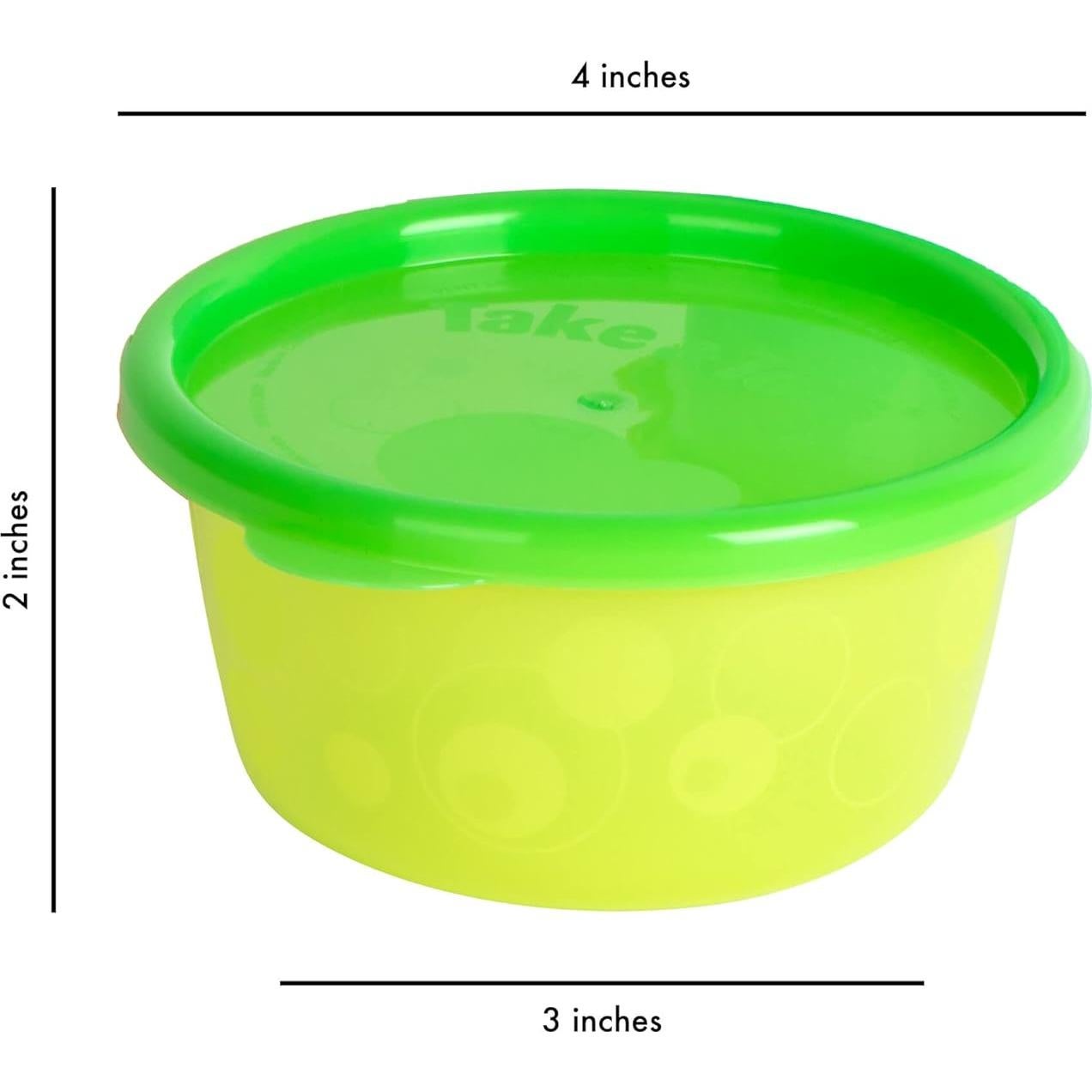 Tazones reutilizables El Primer Año 8 oz Arcoíris - 6 unidades