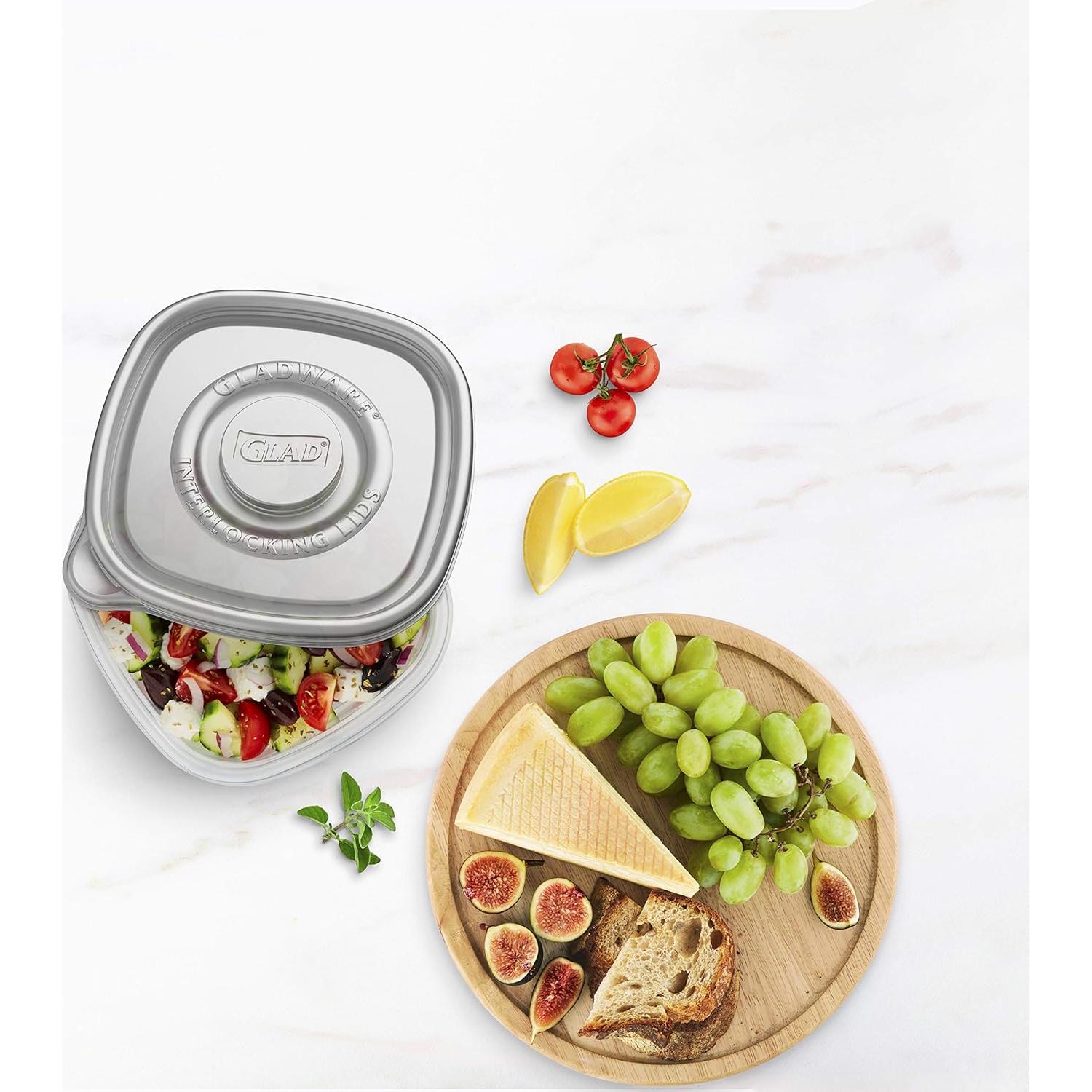 Contenedores de Almacenamiento Hermético GladWare 4 oz - 8 Piezas