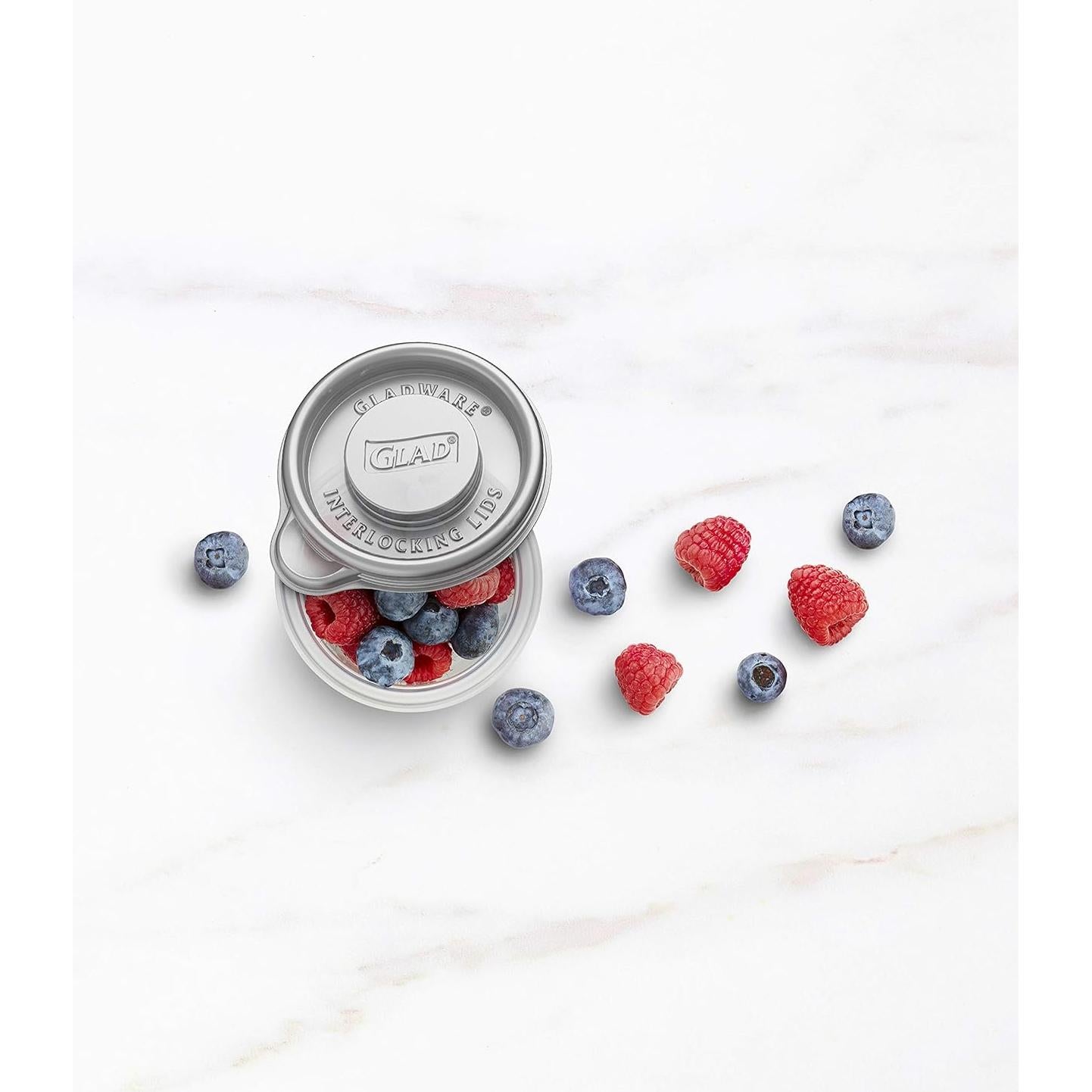 Contenedores de Almacenamiento Hermético GladWare 4 oz - 8 Piezas