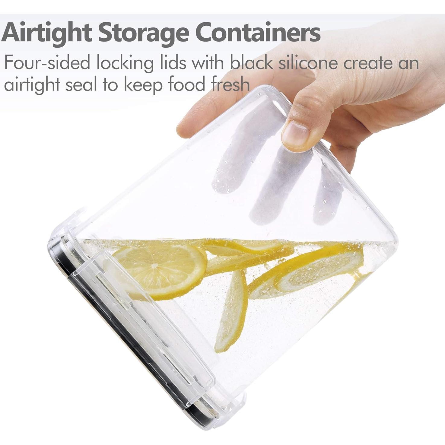 Contenedores de Almacenamiento Hermético CHEFSTORY 8 Pcs 2L