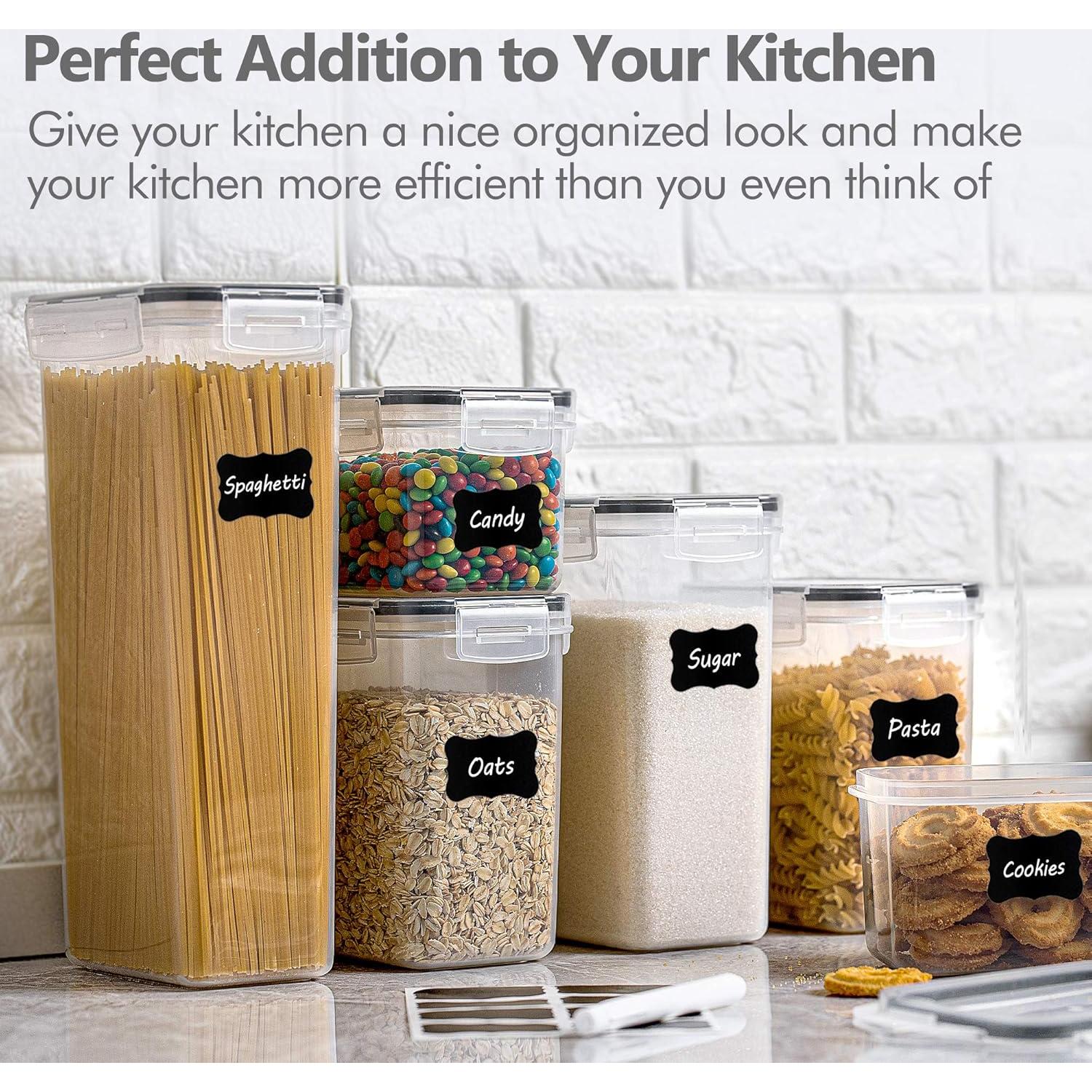 Contenedores de Almacenamiento Hermético CHEFSTORY 8 Pcs 2L