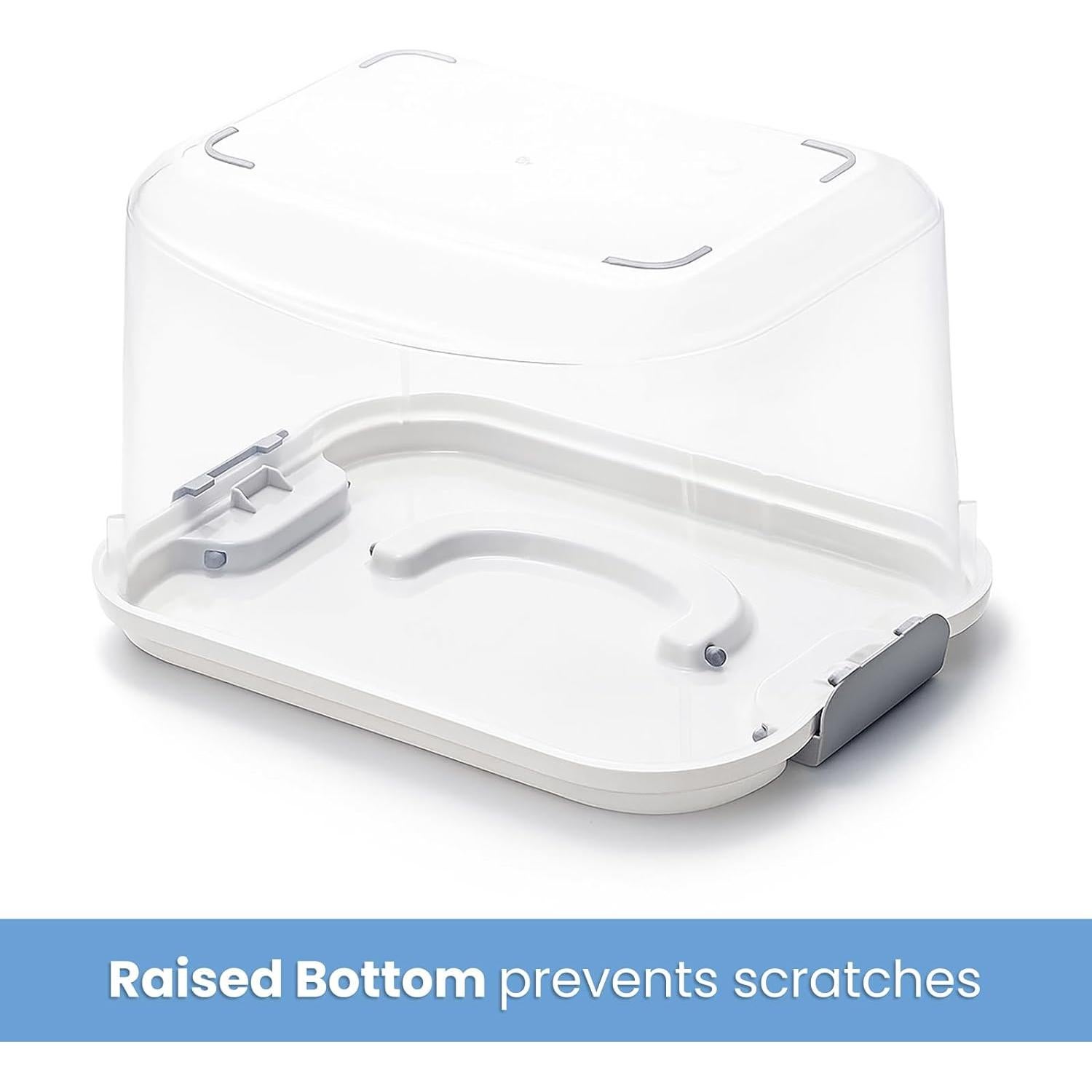 Contenedores de Almacenamiento Elsjoy 8 Piezas 5.5 Qt Plástico